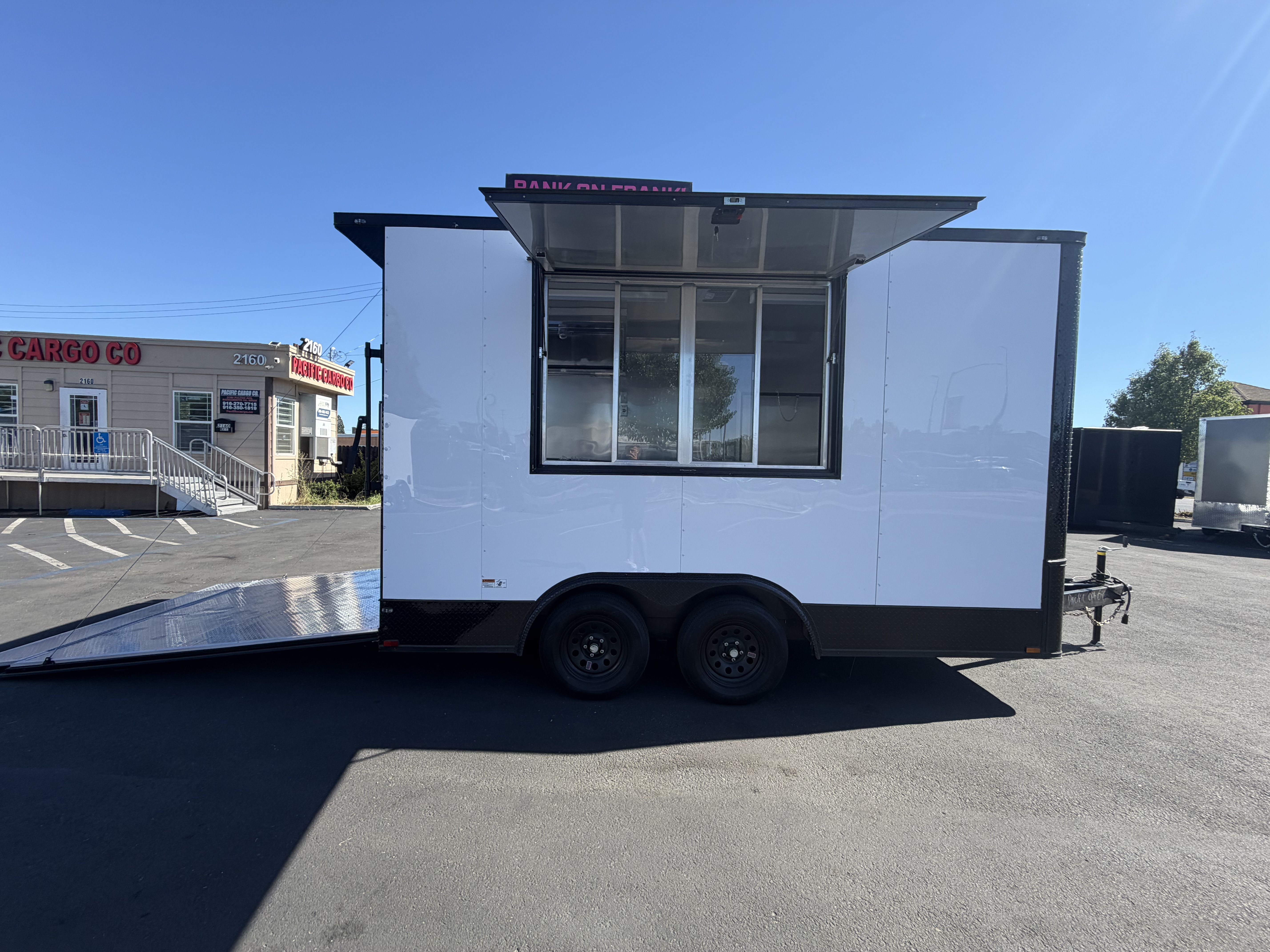 2026 8.5x14 TA 2026 Panther Cargo Concession Trailer White — photo 2 of 11