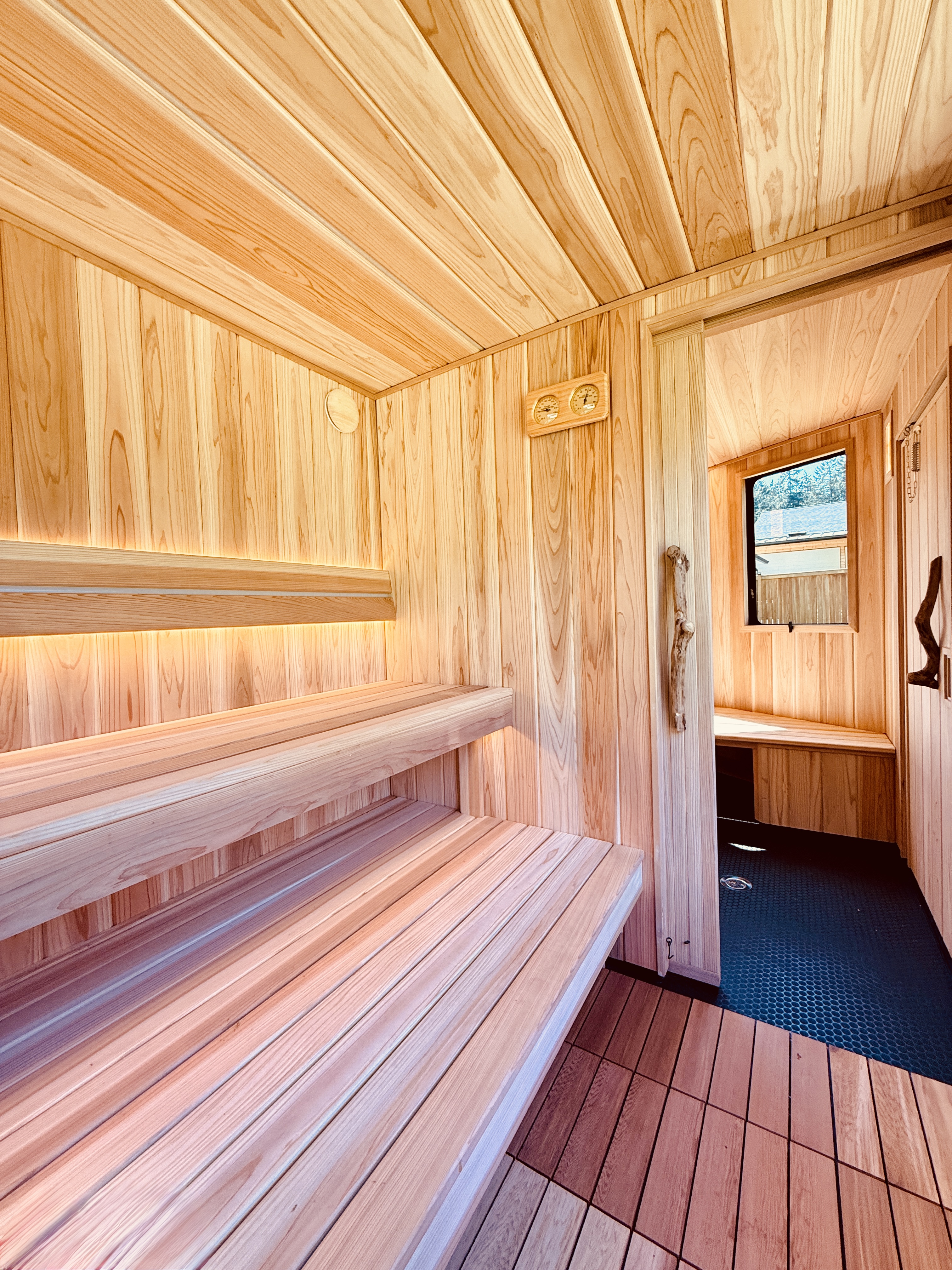 2026 6x12 TA Premium 6x12TA Mobile Sauna Trailer – Seats 6 | Wood-Fired | Outdoor Shower | Off-Grid Ready White — photo 11 of 22