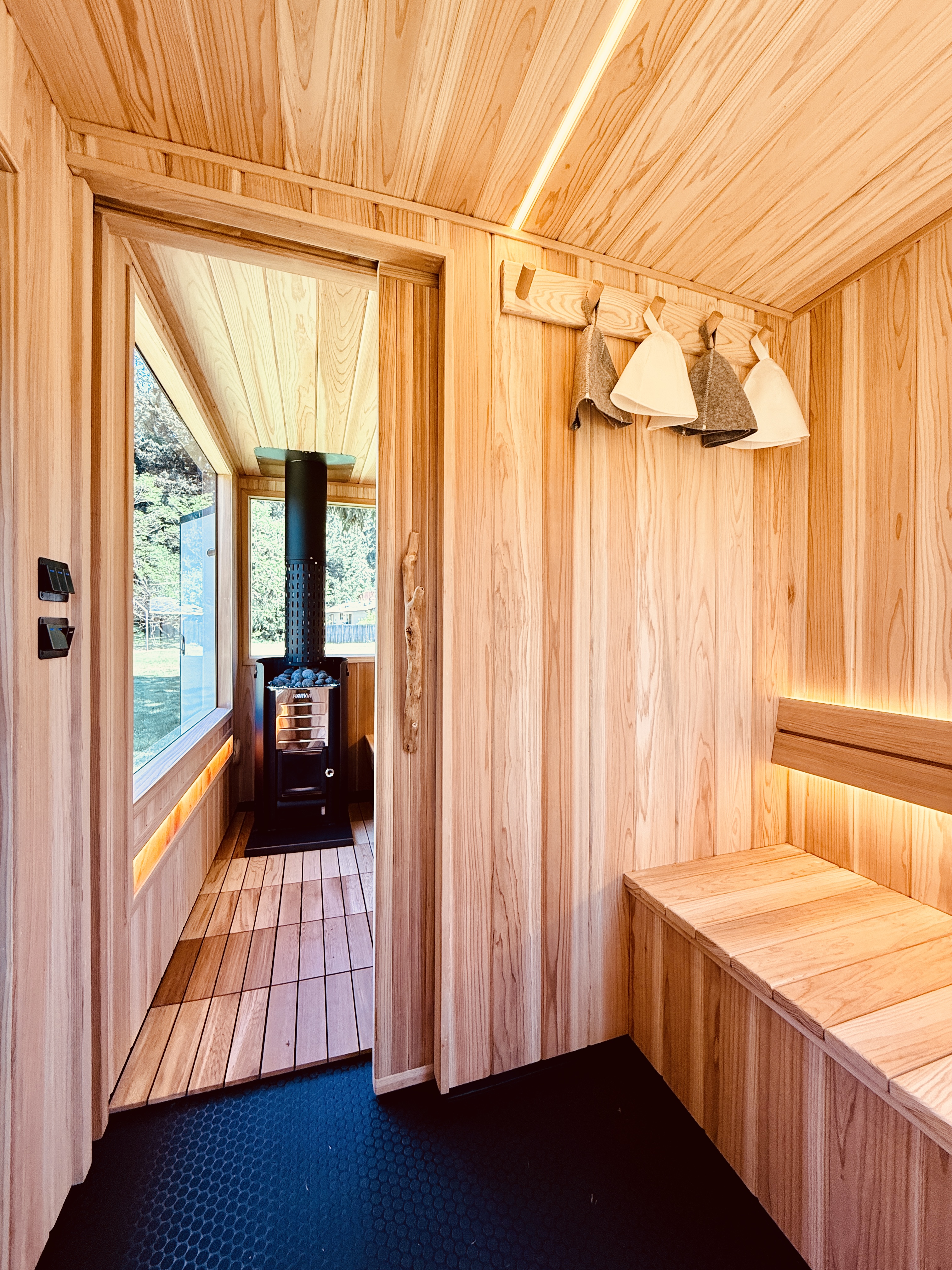 2026 6x12 TA Premium 6x12TA Mobile Sauna Trailer – Seats 6 | Wood-Fired | Outdoor Shower | Off-Grid Ready White — photo 17 of 22