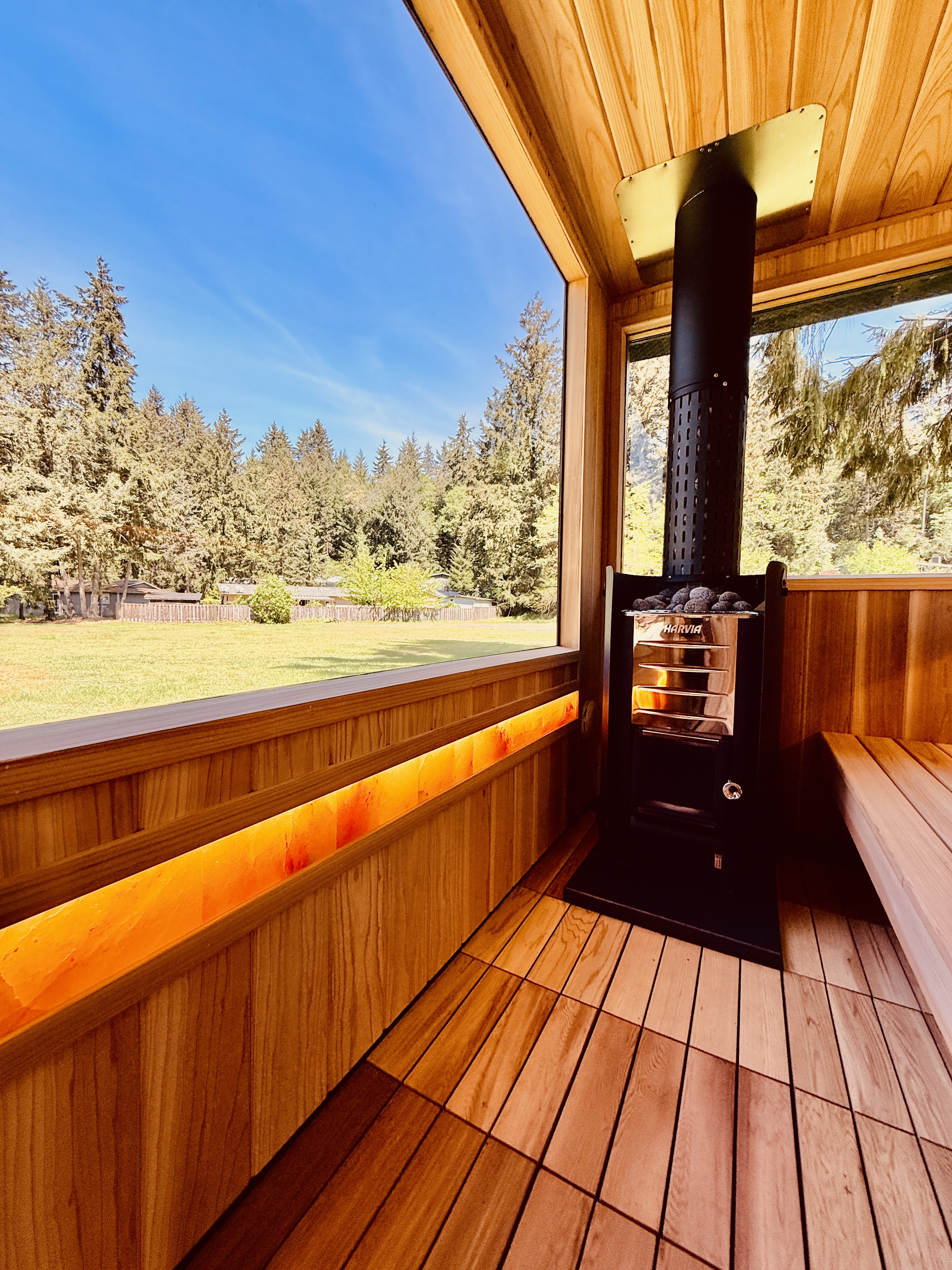 2026 6x12 TA Premium 6x12TA Mobile Sauna Trailer – Seats 6 | Wood-Fired | Outdoor Shower | Off-Grid Ready White — photo 16 of 22