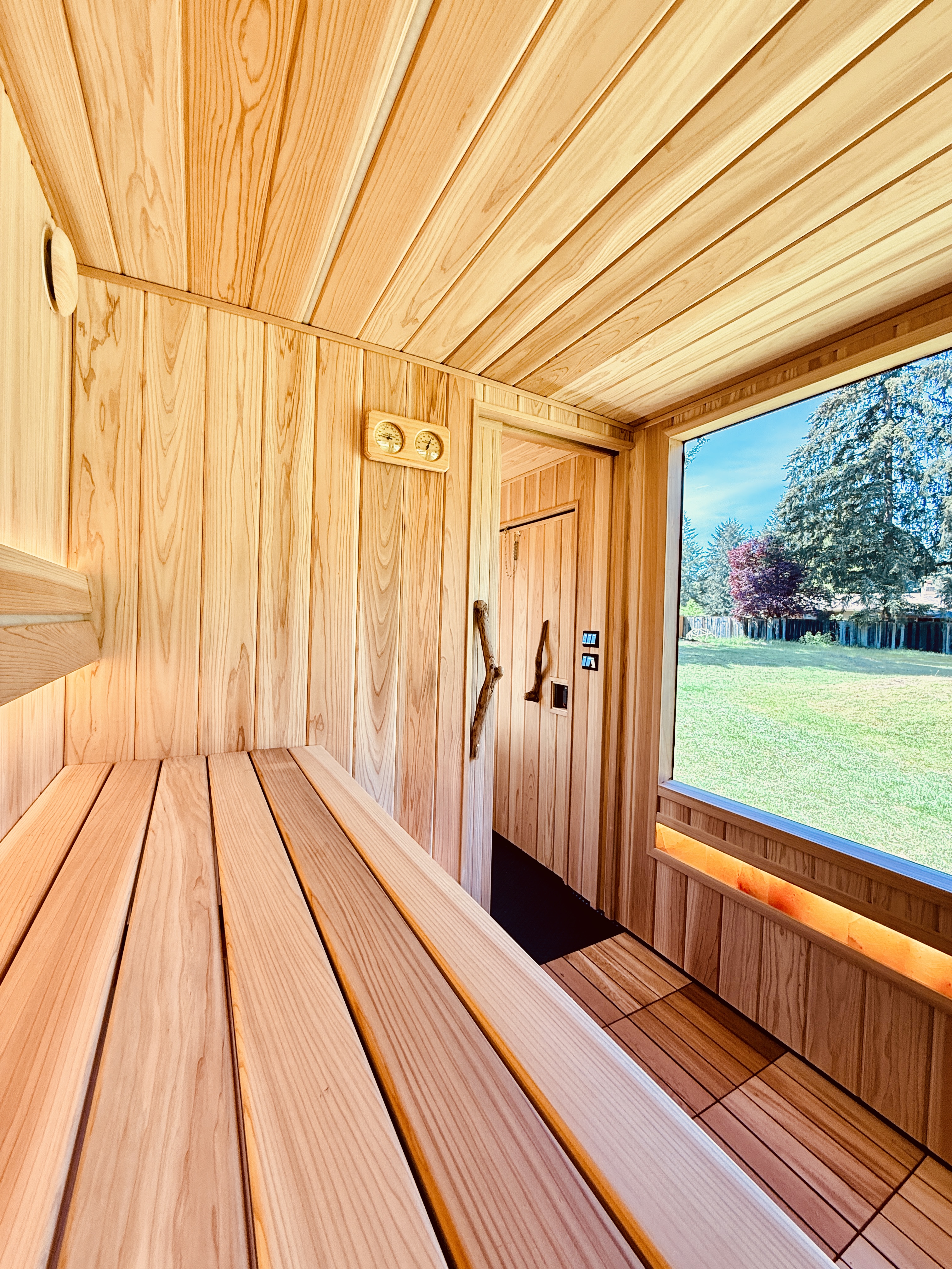 2026 6x12 TA Premium 6x12TA Mobile Sauna Trailer – Seats 6 | Wood-Fired | Outdoor Shower | Off-Grid Ready White — photo 8 of 22
