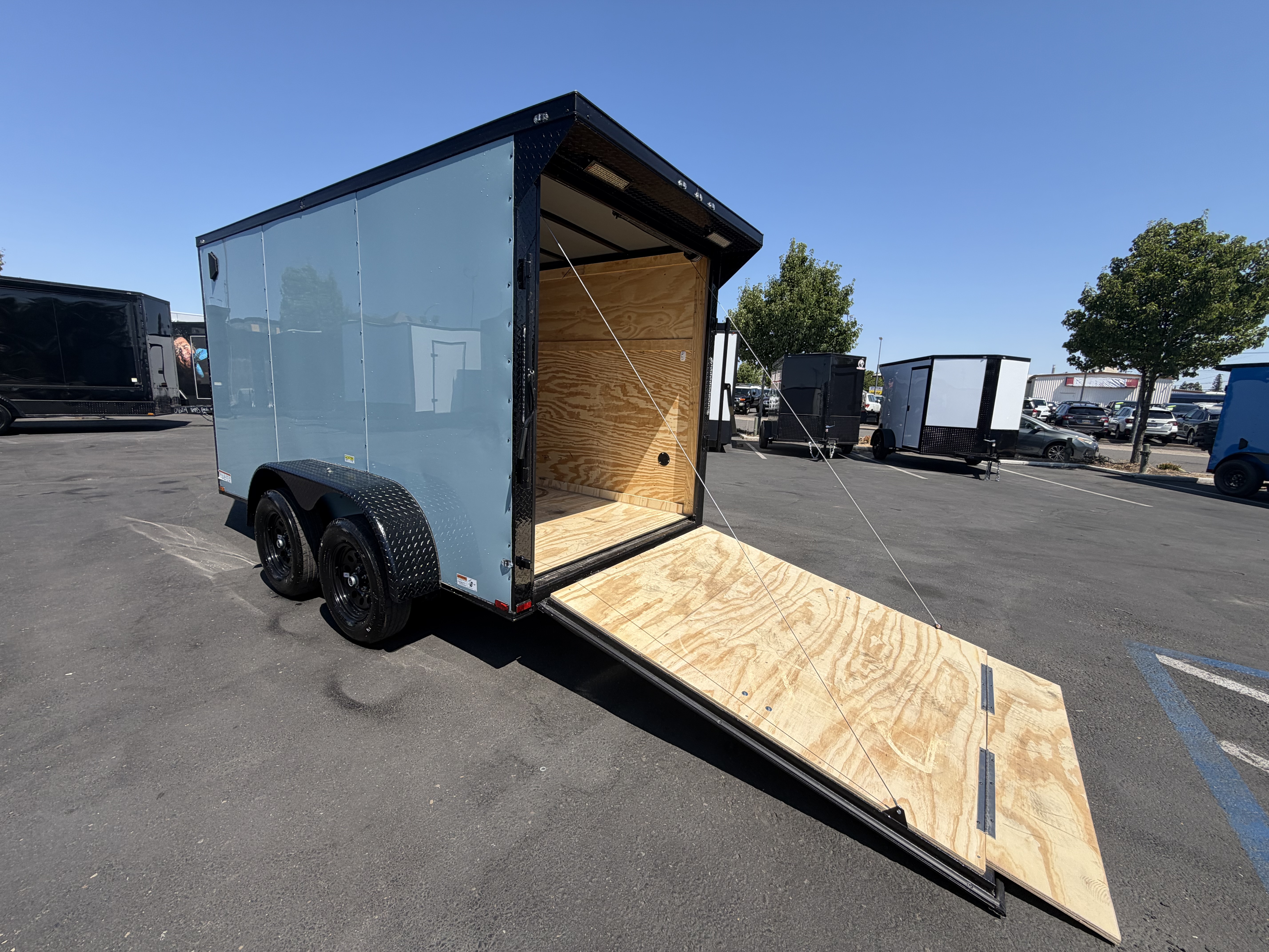 2026 6x12 TA 2026 Panther Cargo 6X12TA Baby blue — photo 9 of 13
