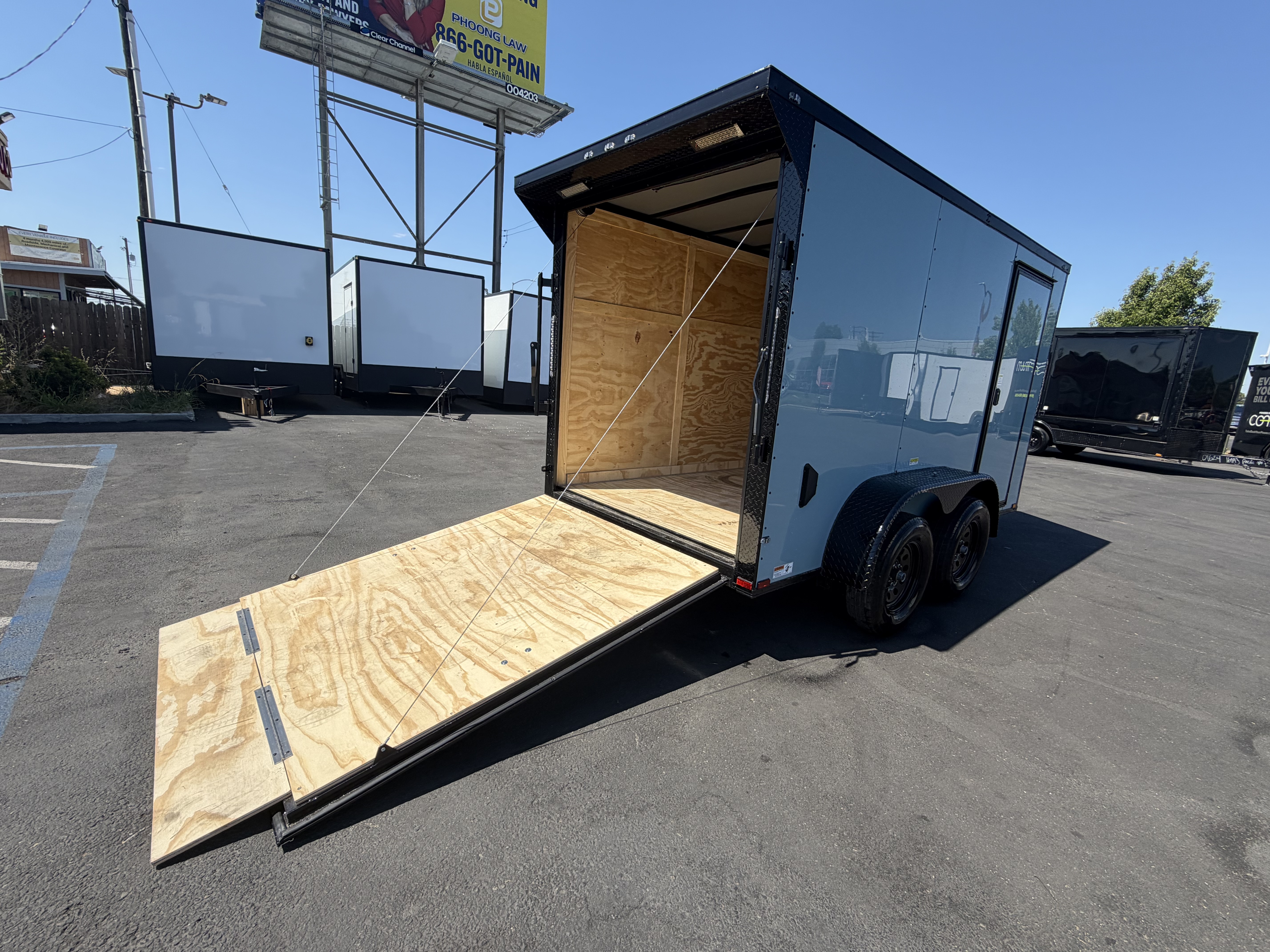 2026 6x12 TA 2026 Panther Cargo 6X12TA Baby blue — photo 10 of 13