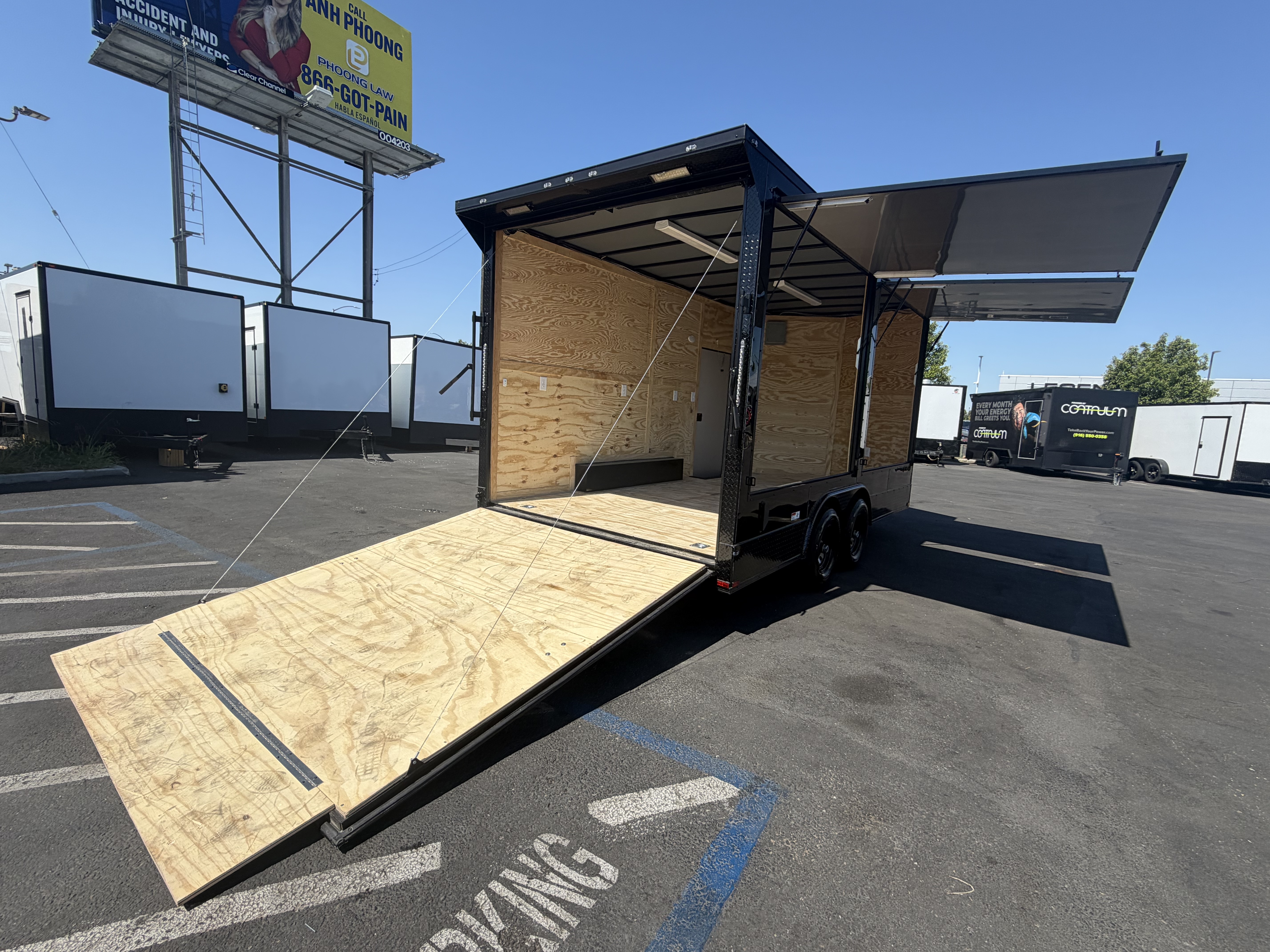2026 8.5x16 TA 2026 Panther Cargo 8.5x16TA Black — photo 4 of 18