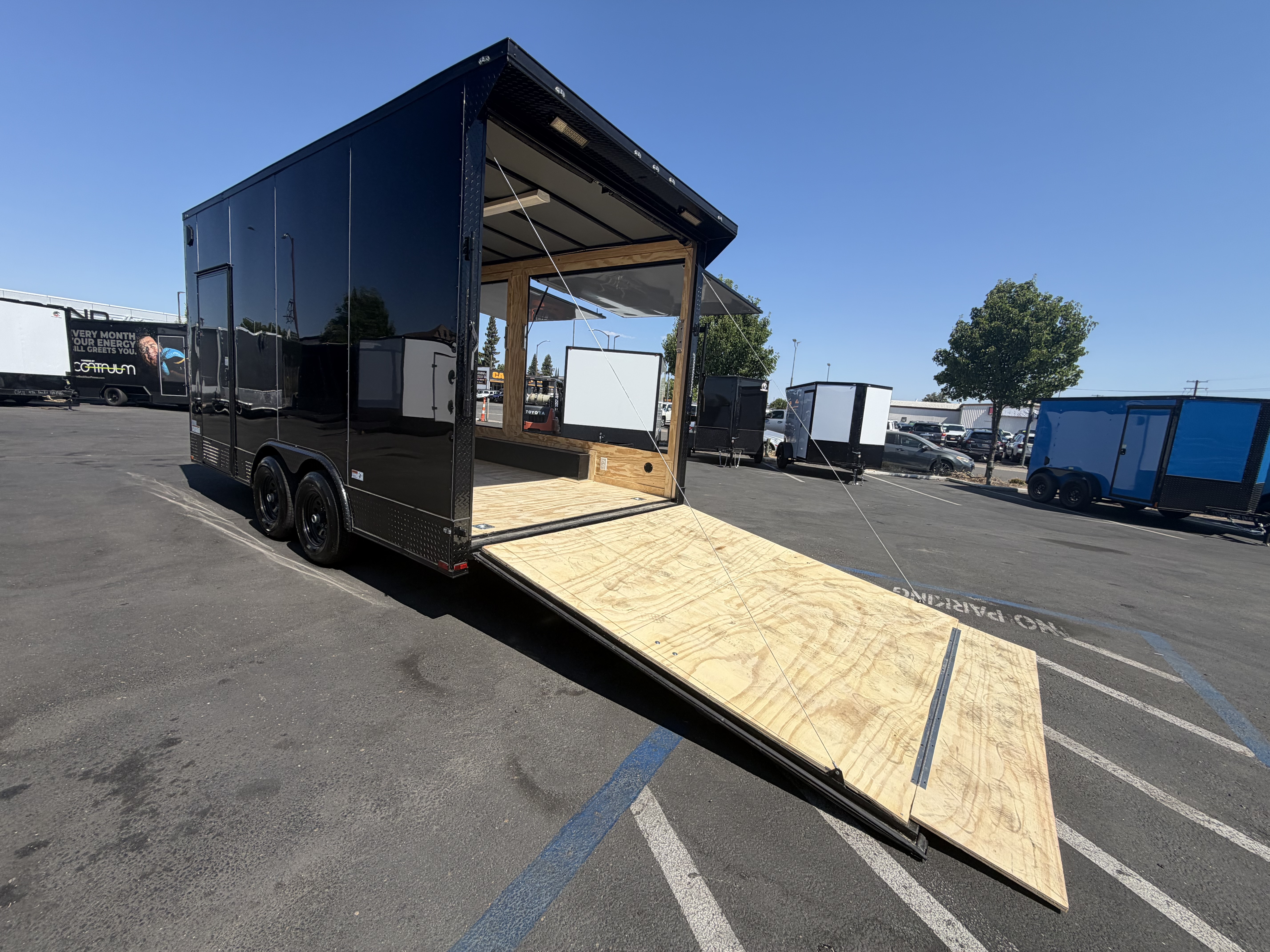 2026 8.5x16 TA 2026 Panther Cargo 8.5x16TA Black — photo 9 of 18