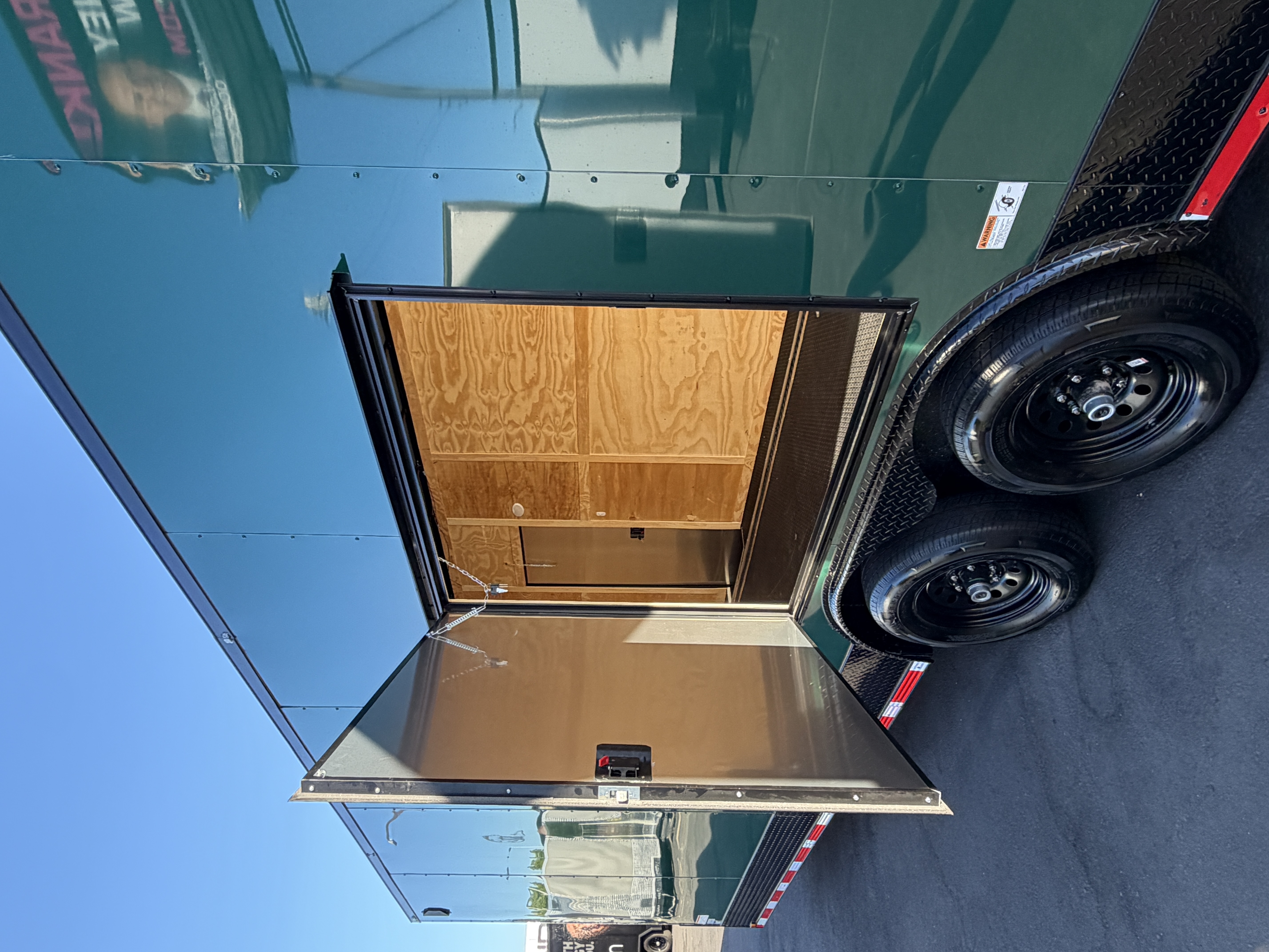 2026 8.5x28 TA 2026 Panther Cargo 8.5x28TA Emerald Green — photo 7 of 13