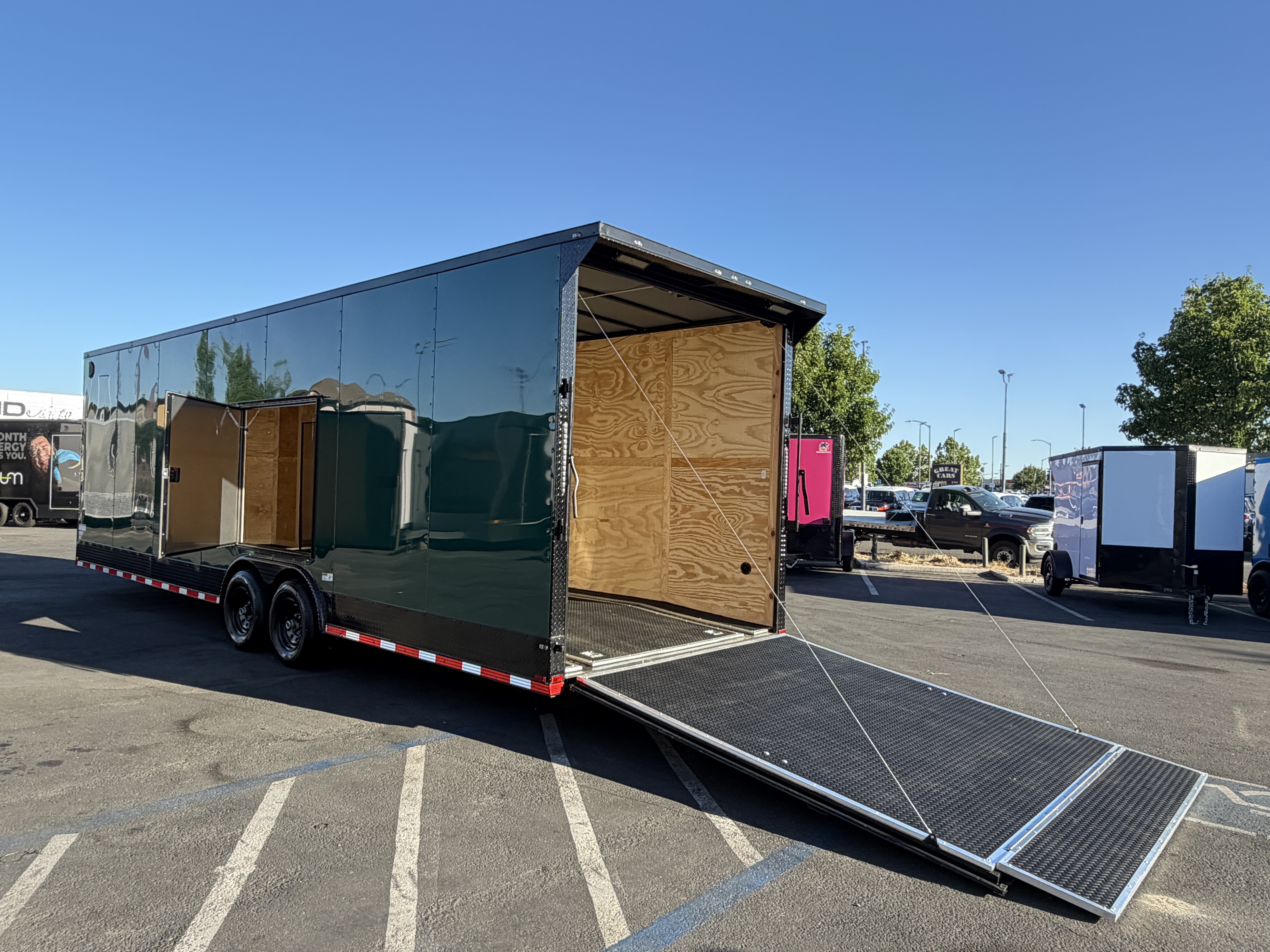 2026 8.5x28 TA 2026 Panther Cargo 8.5x28TA Emerald Green — photo 6 of 13