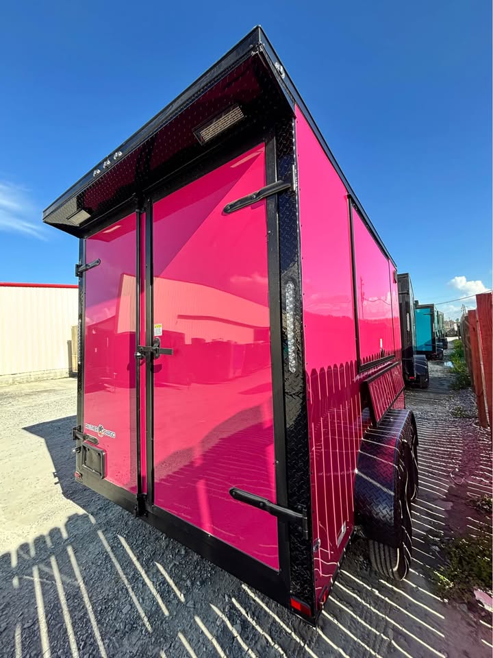 2026 7x12 TA 2026 Enclosed Concession Trailer 7x12TA White — photo 10 of 12