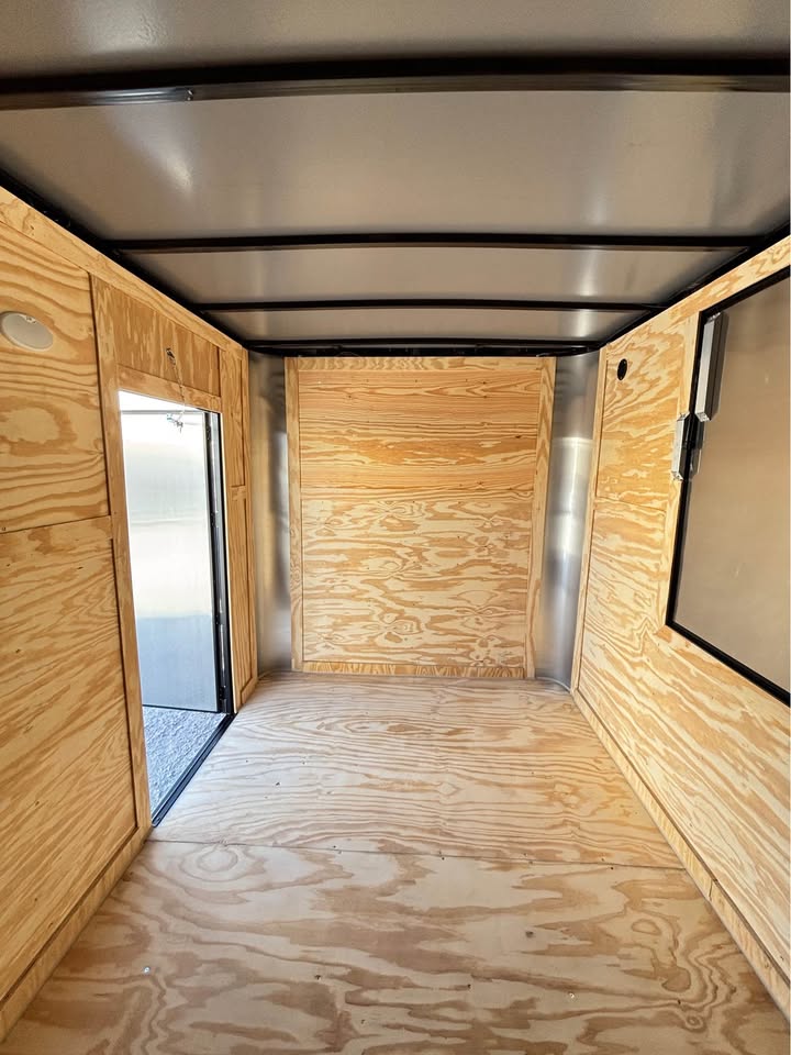 2026 7x12 TA 2026 Enclosed Concession Trailer 7x12TA White — photo 6 of 12