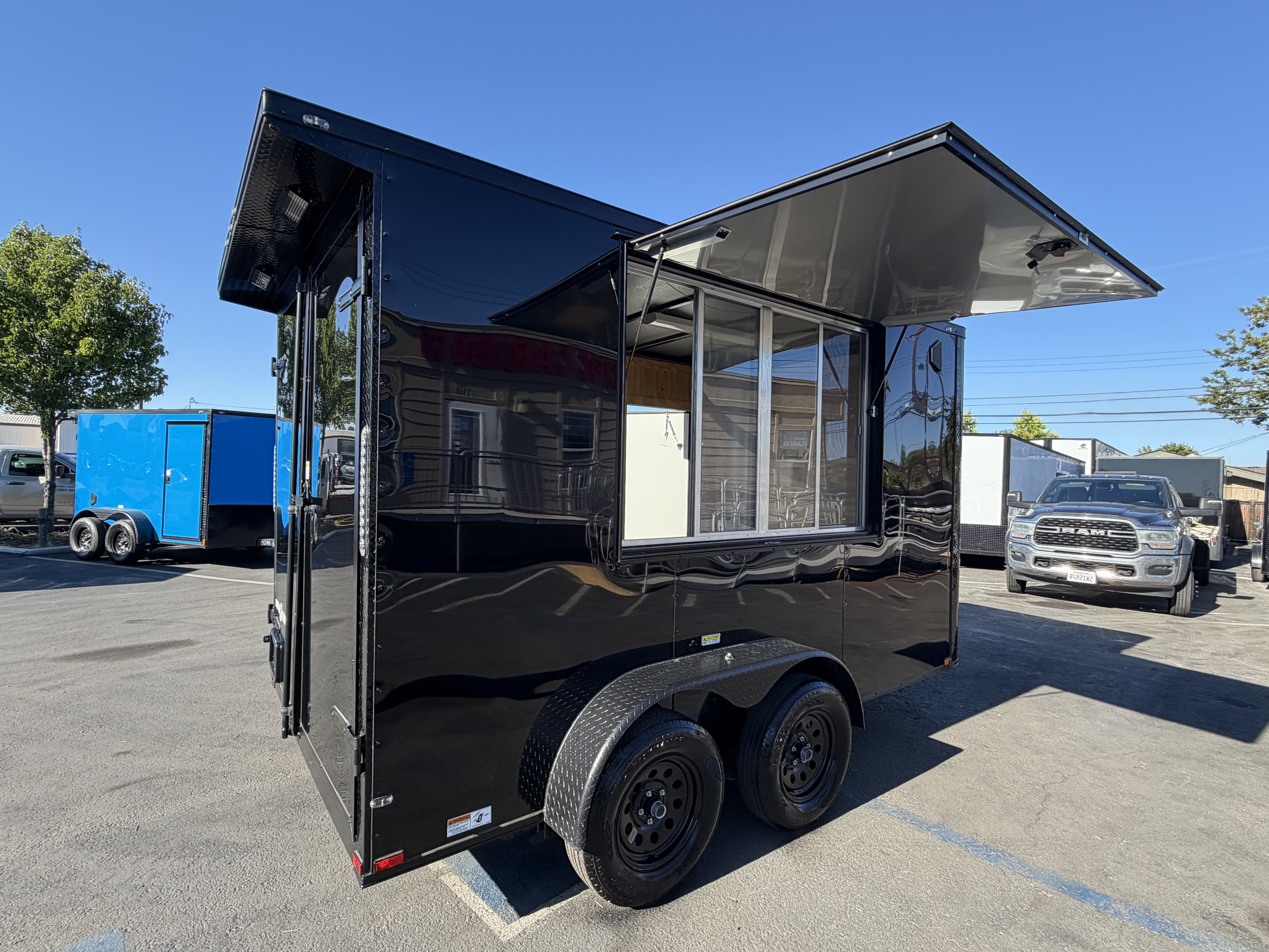 2026 7x12 TA 2026 Panther Cargo 7x12TA Concession Black — photo 5 of 13