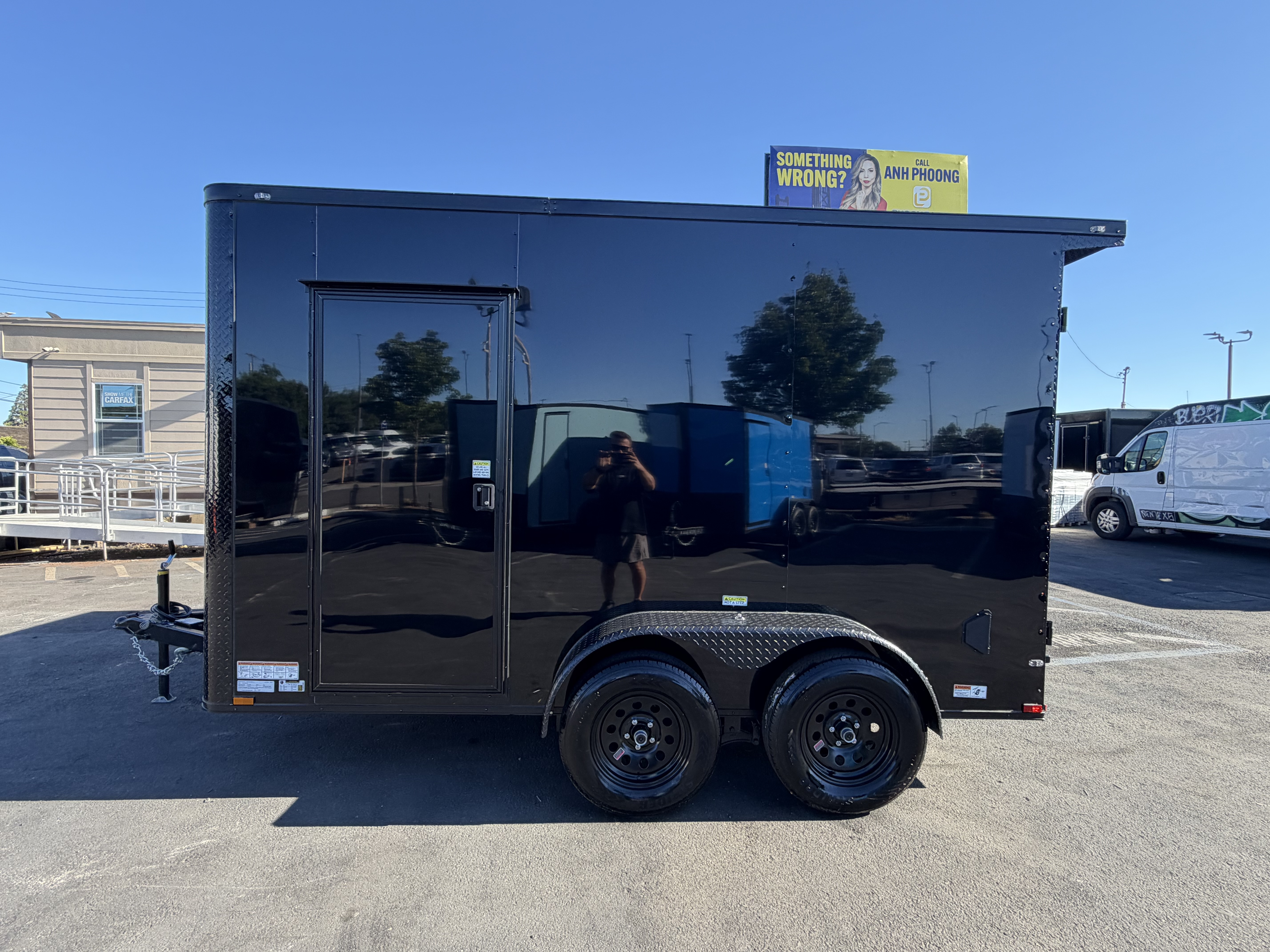 2026 7x12 TA 2026 Panther Cargo 7x12TA Concession Black — photo 12 of 13