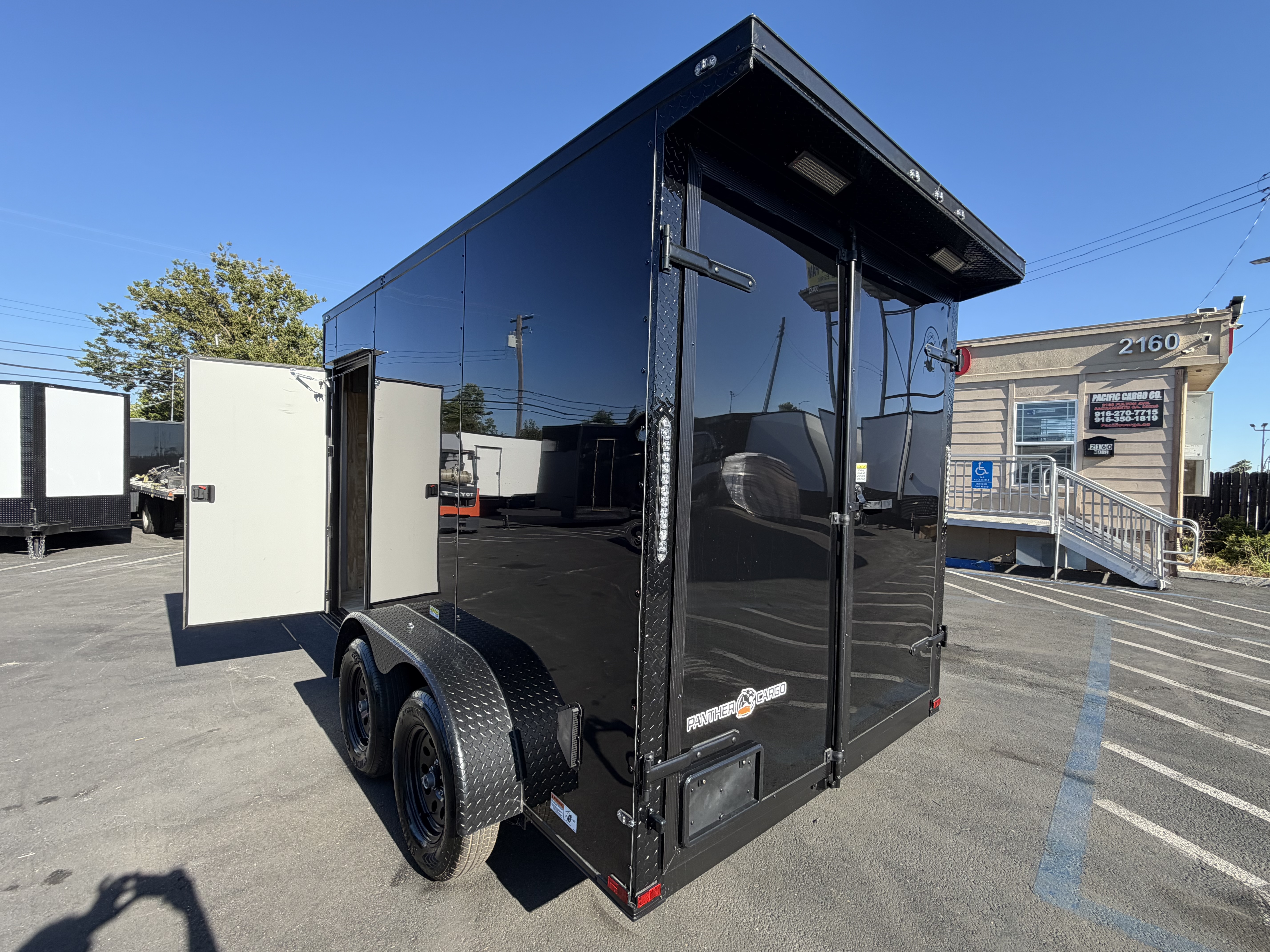 2026 7x12 TA 2026 Panther Cargo 7x12TA Concession Black — photo 7 of 13