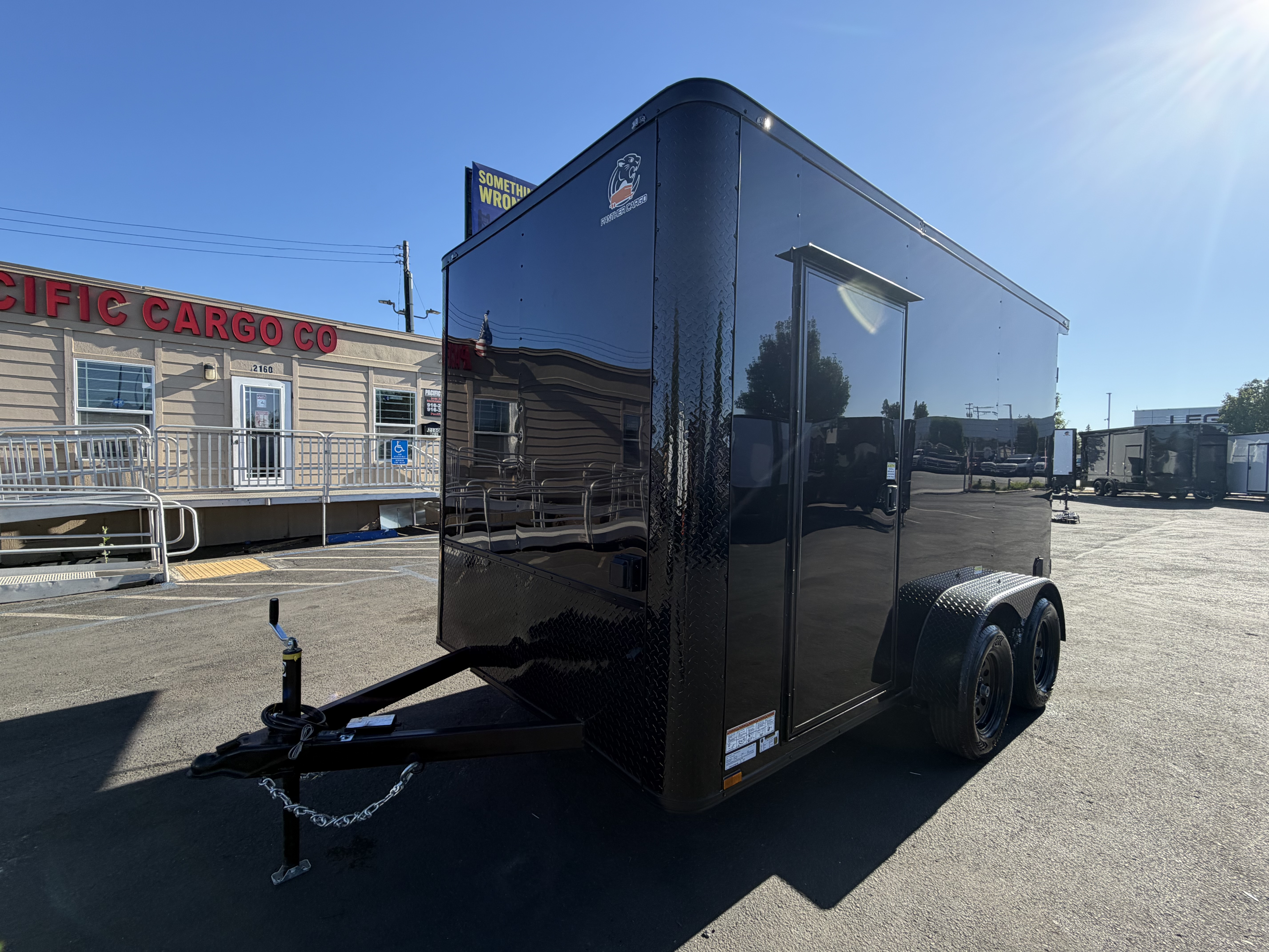 2026 7x12 TA 2026 Panther Cargo 7x12TA Concession Black — photo 11 of 13
