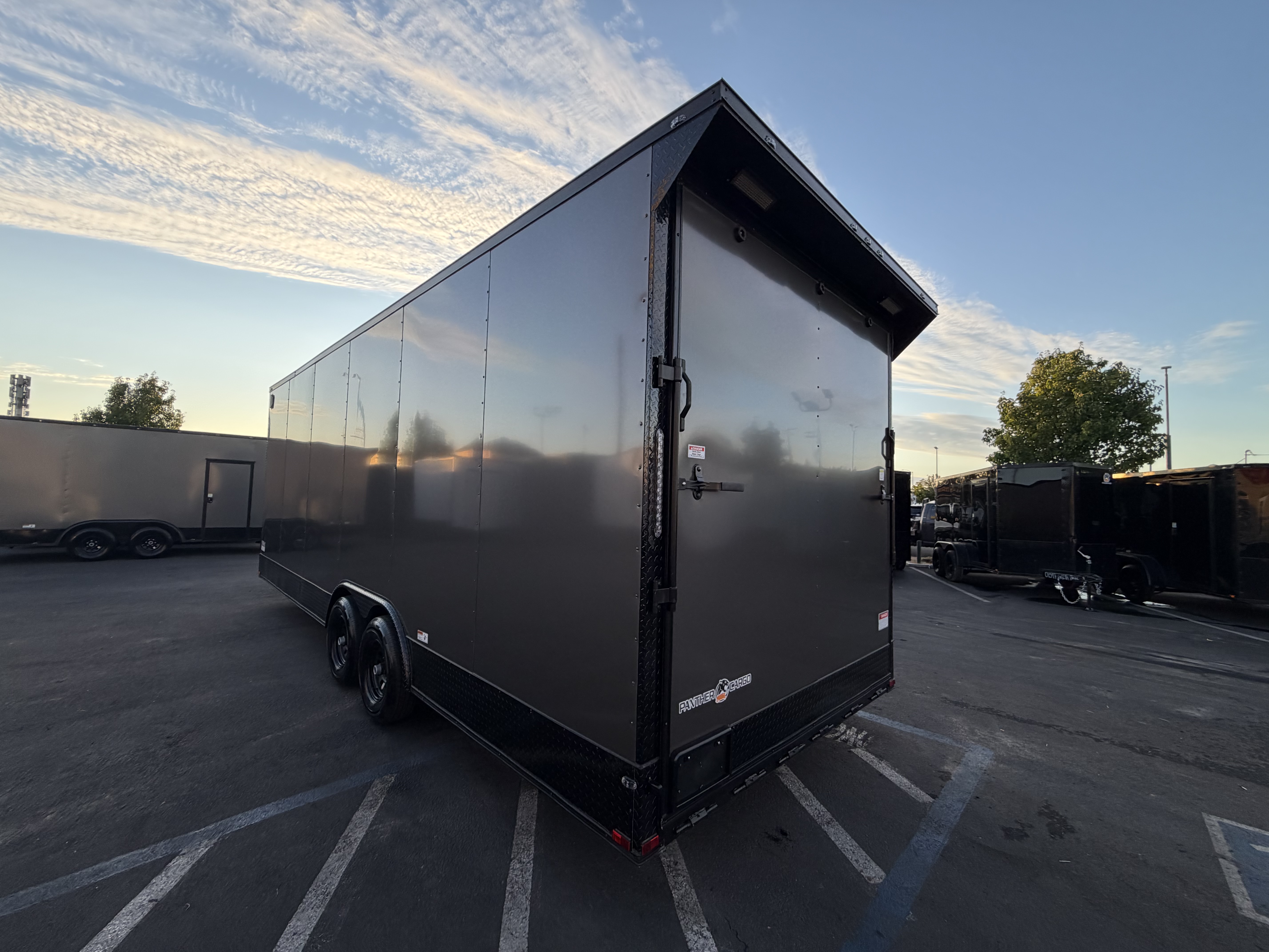 2026 8.5x24 TA 2026 Panther Cargo 8.5x24TA Charcoal — photo 5 of 14
