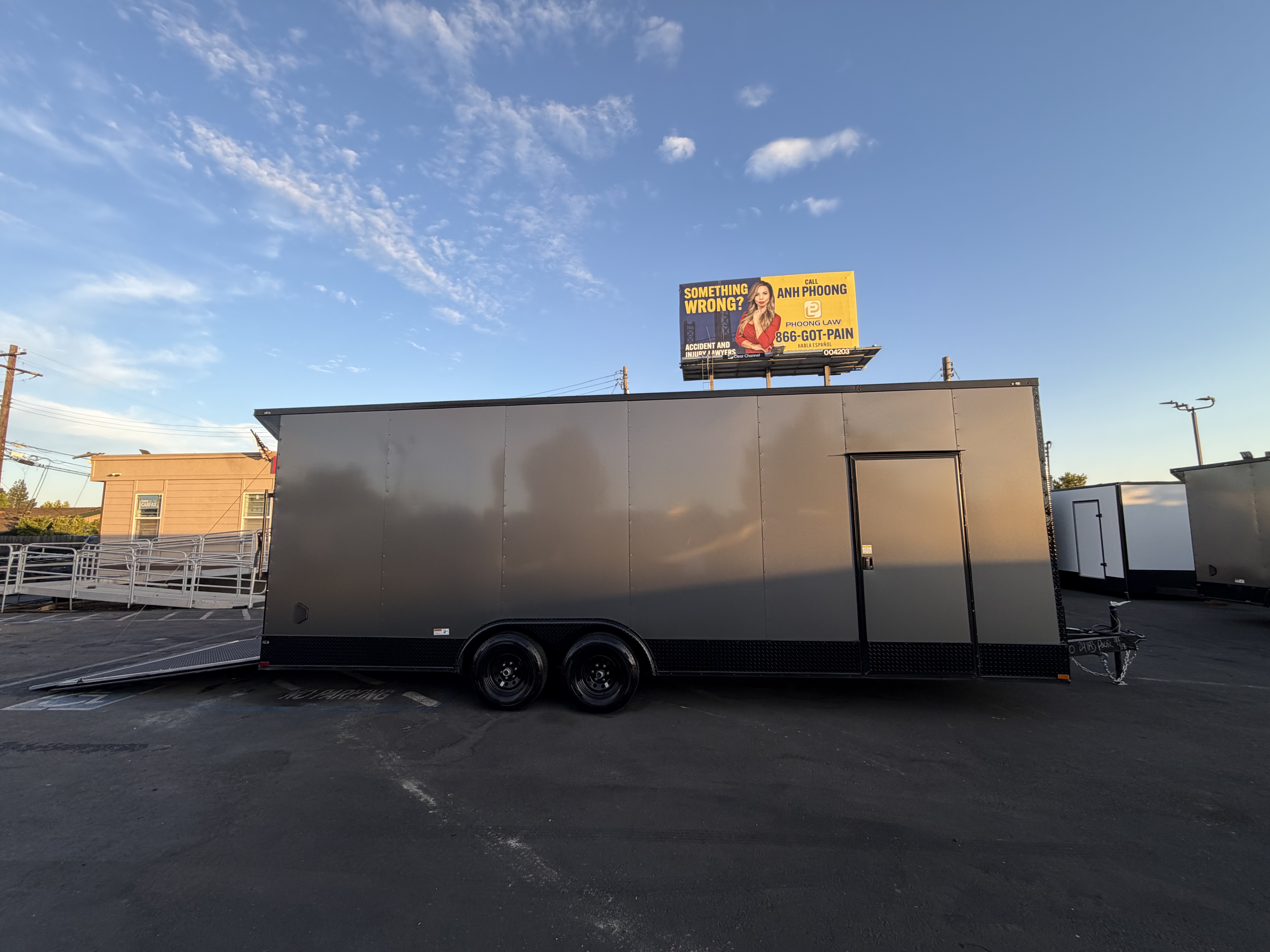 2026 8.5x24 TA 2026 Panther Cargo 8.5x24TA Charcoal — photo 2 of 14