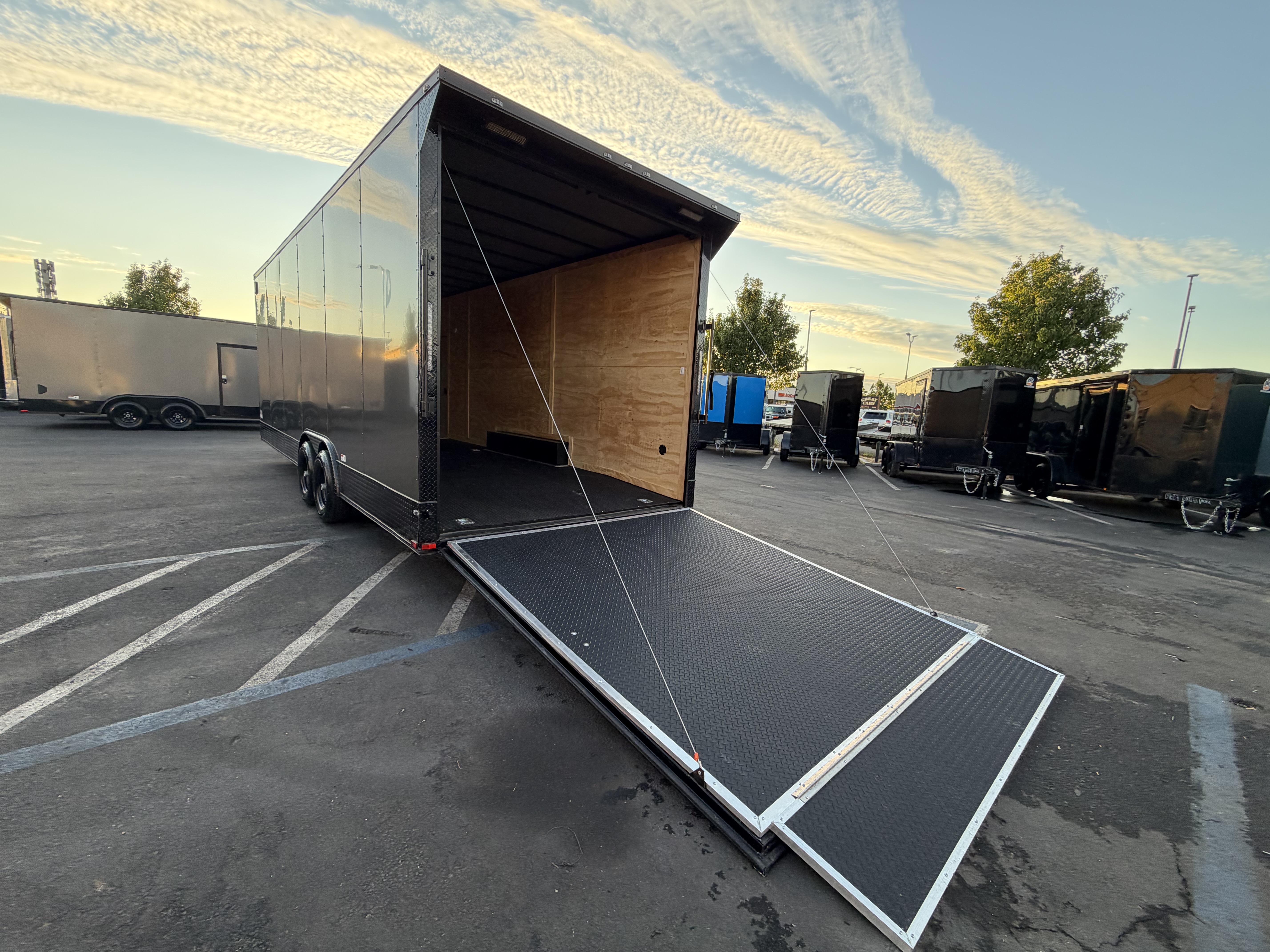 2026 8.5x24 TA 2026 Panther Cargo 8.5x24TA Charcoal — photo 7 of 14