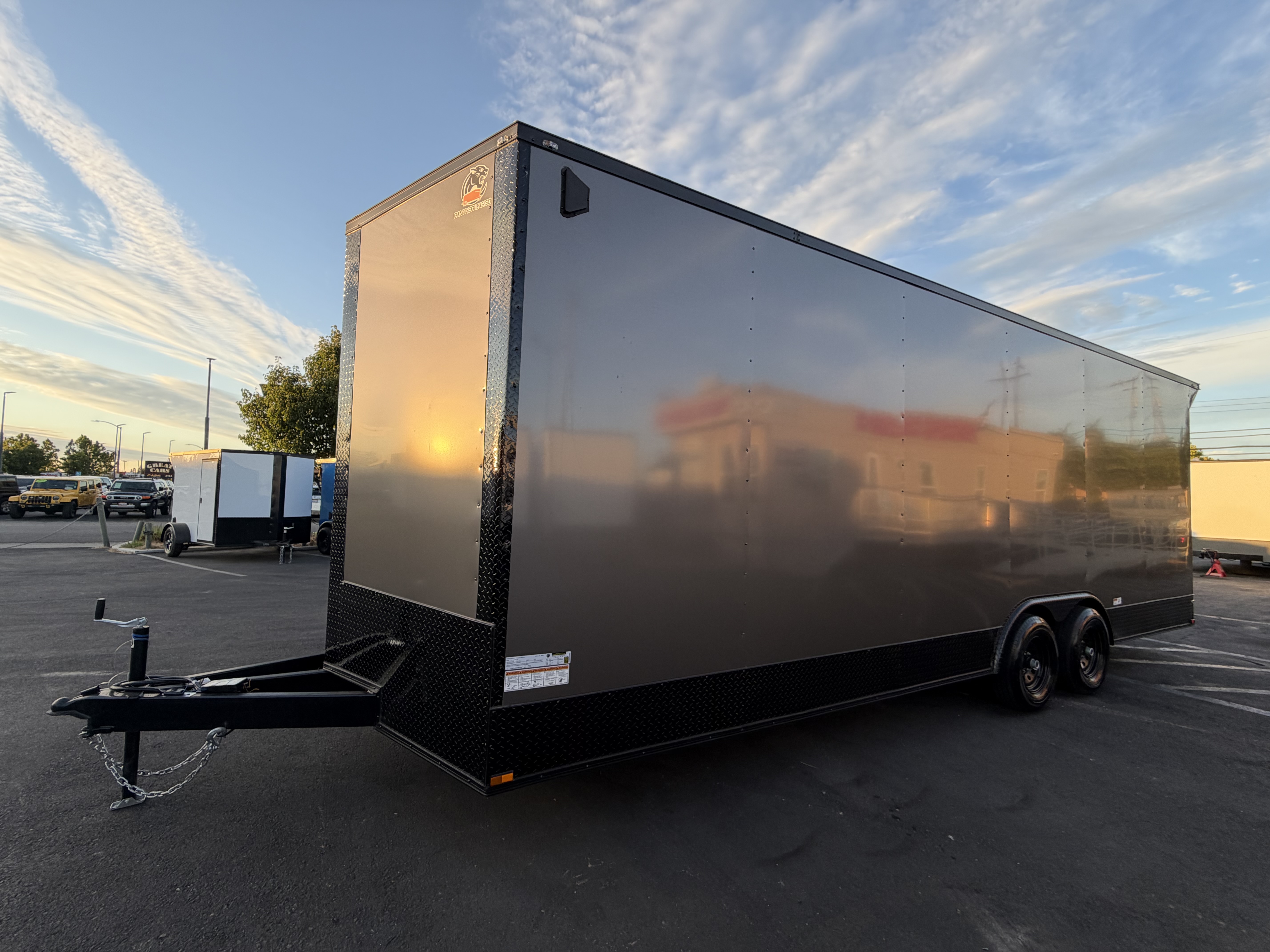 2026 8.5x24 TA 2026 Panther Cargo 8.5x24TA Charcoal — photo 3 of 14