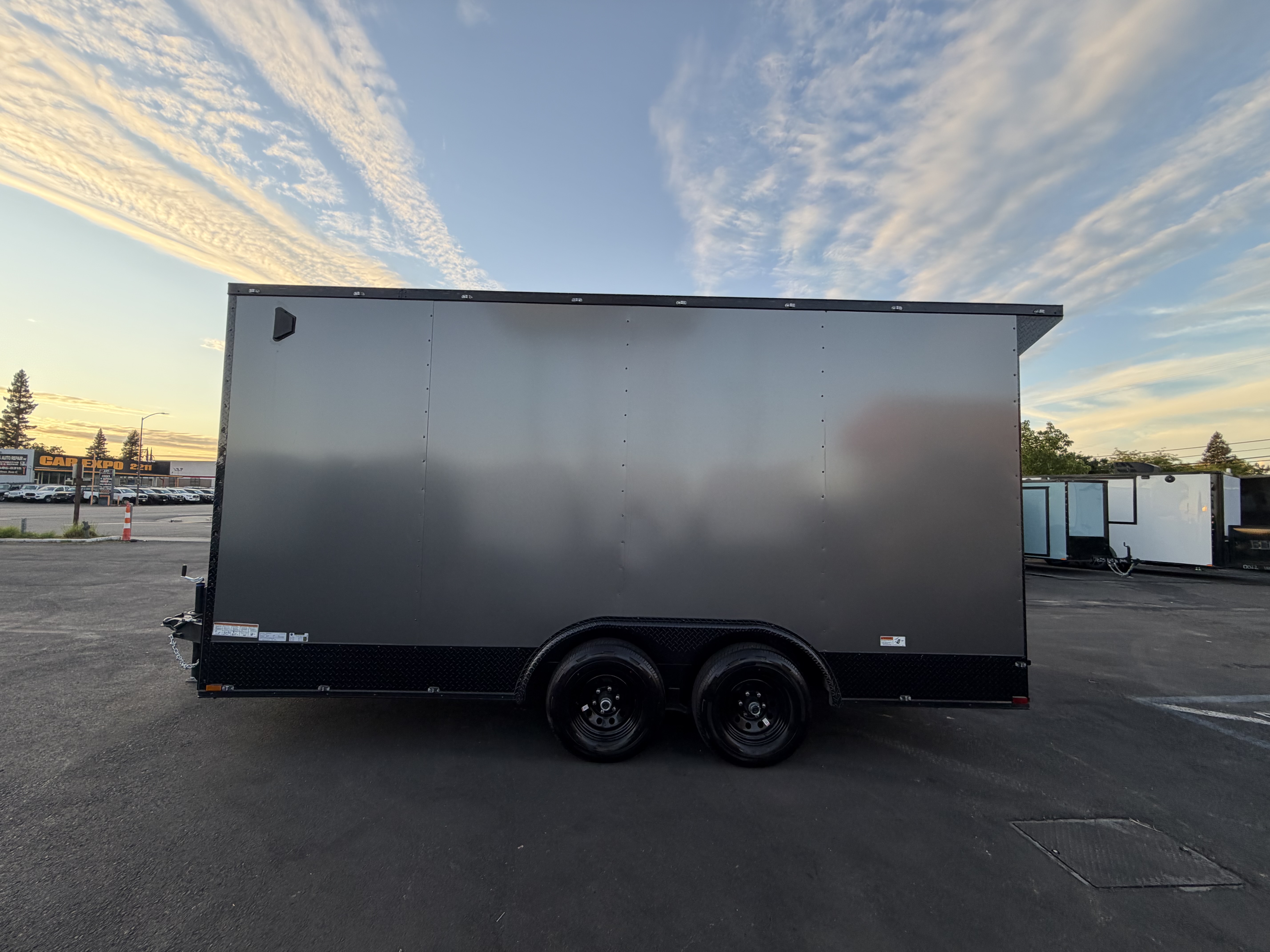 2026 8.5x16 TA 2026 Panther Cargo 8.5x16TA Charcoal — photo 3 of 12