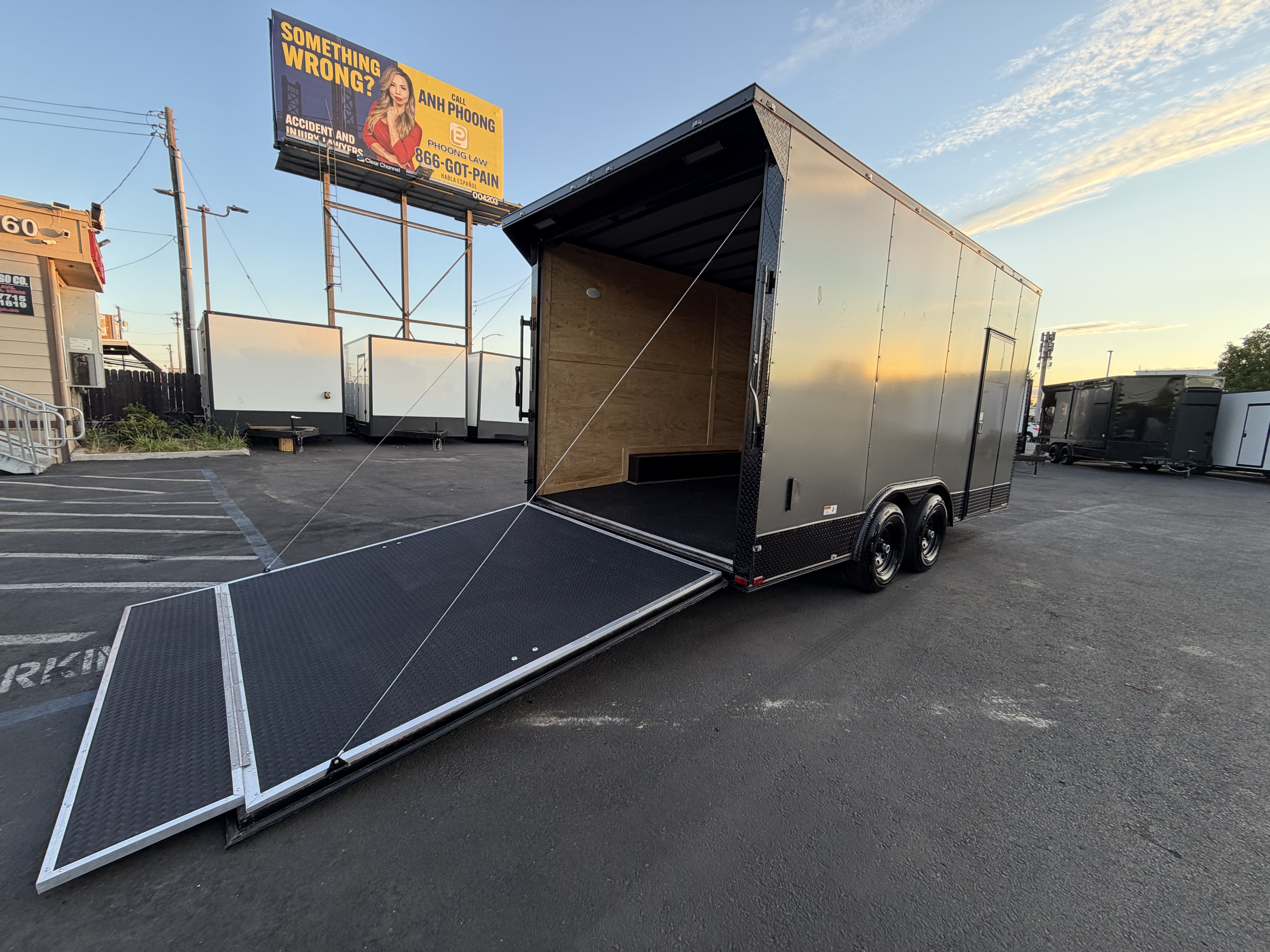 2026 8.5x16 TA 2026 Panther Cargo 8.5x16TA Charcoal — photo 6 of 12