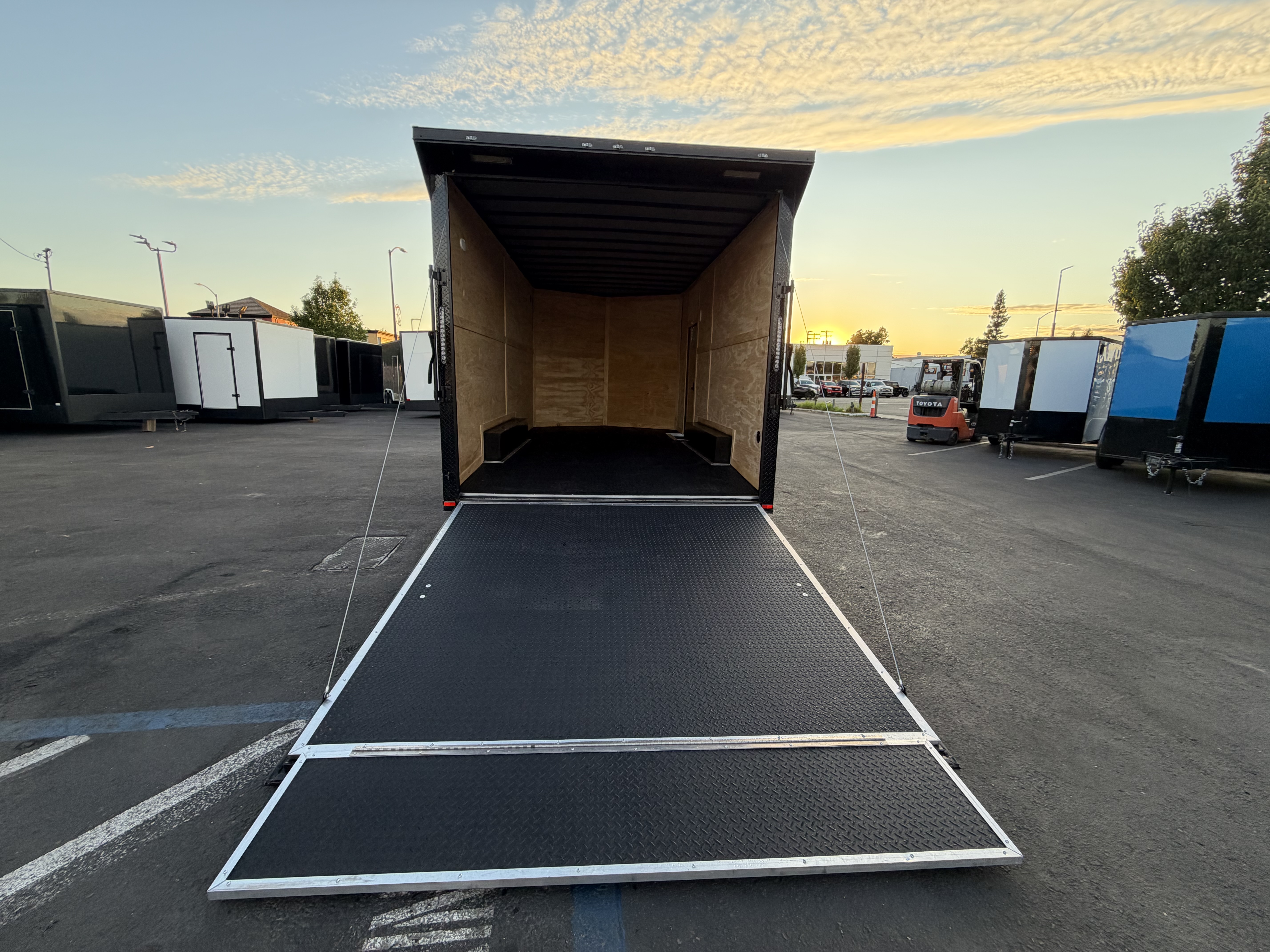 2026 8.5x16 TA 2026 Panther Cargo 8.5x16TA Charcoal — photo 11 of 12