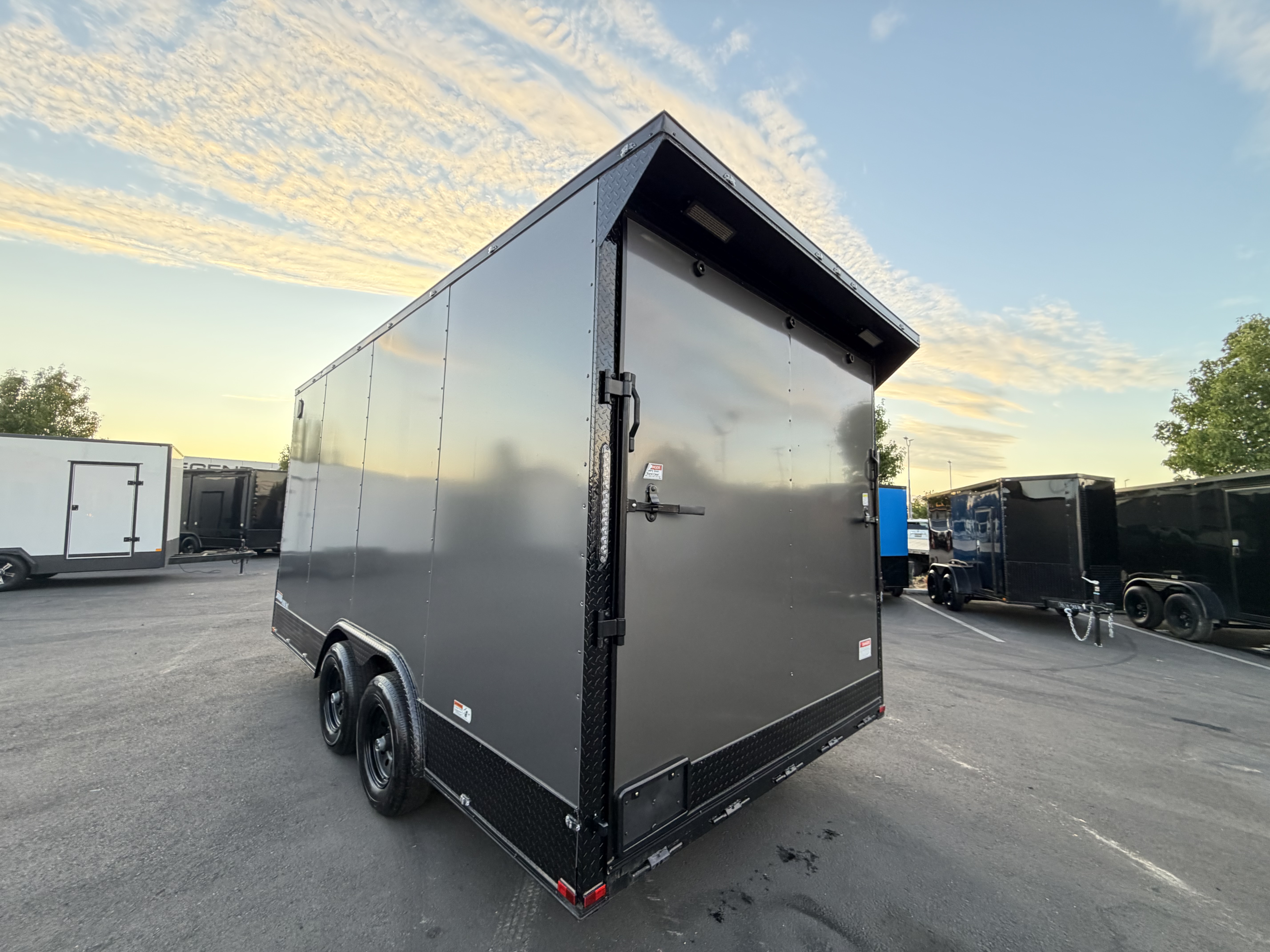 2026 8.5x16 TA 2026 Panther Cargo 8.5x16TA Charcoal — photo 8 of 12