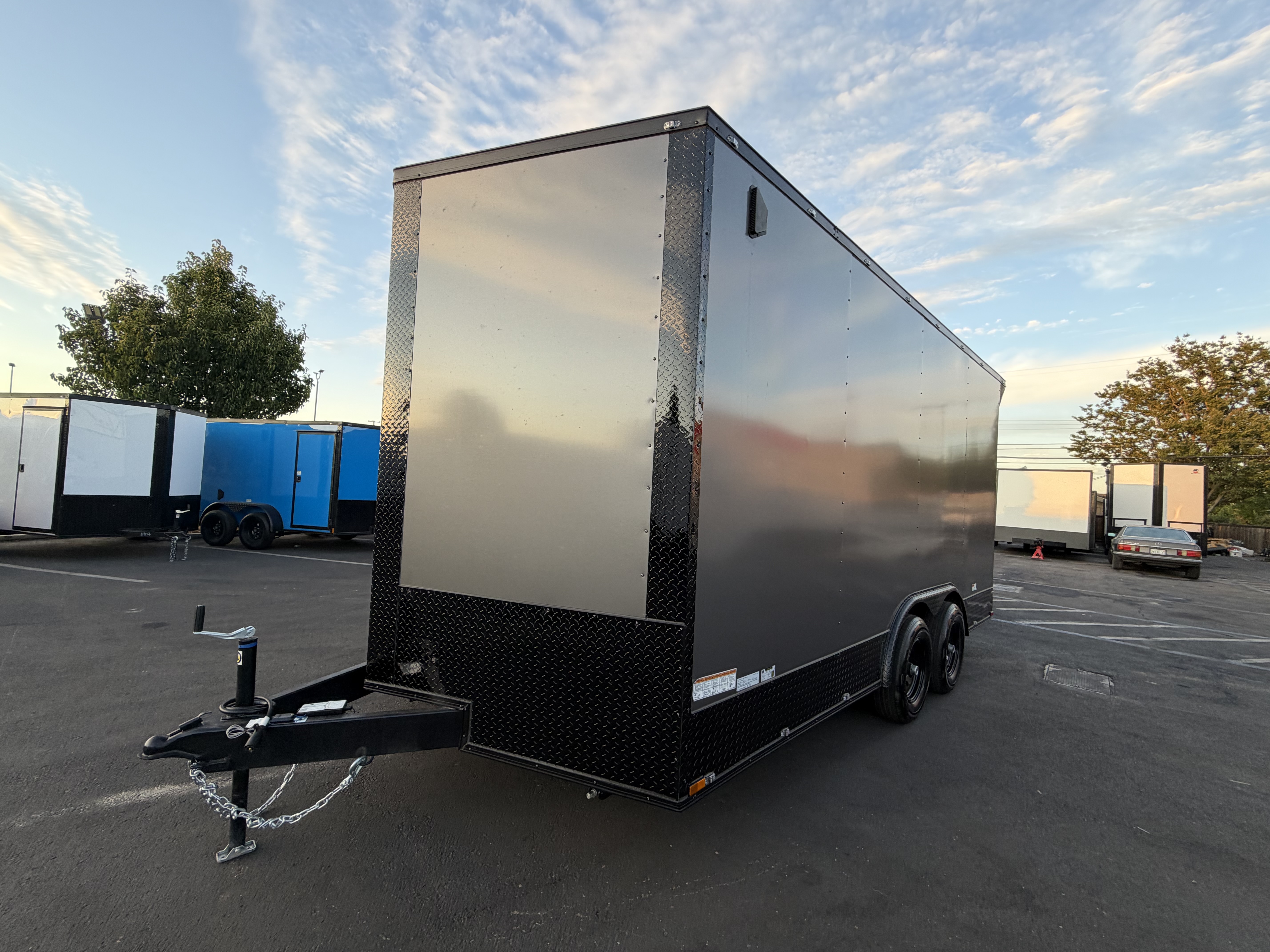 2026 8.5x16 TA 2026 Panther Cargo 8.5x16TA Charcoal — photo 2 of 12