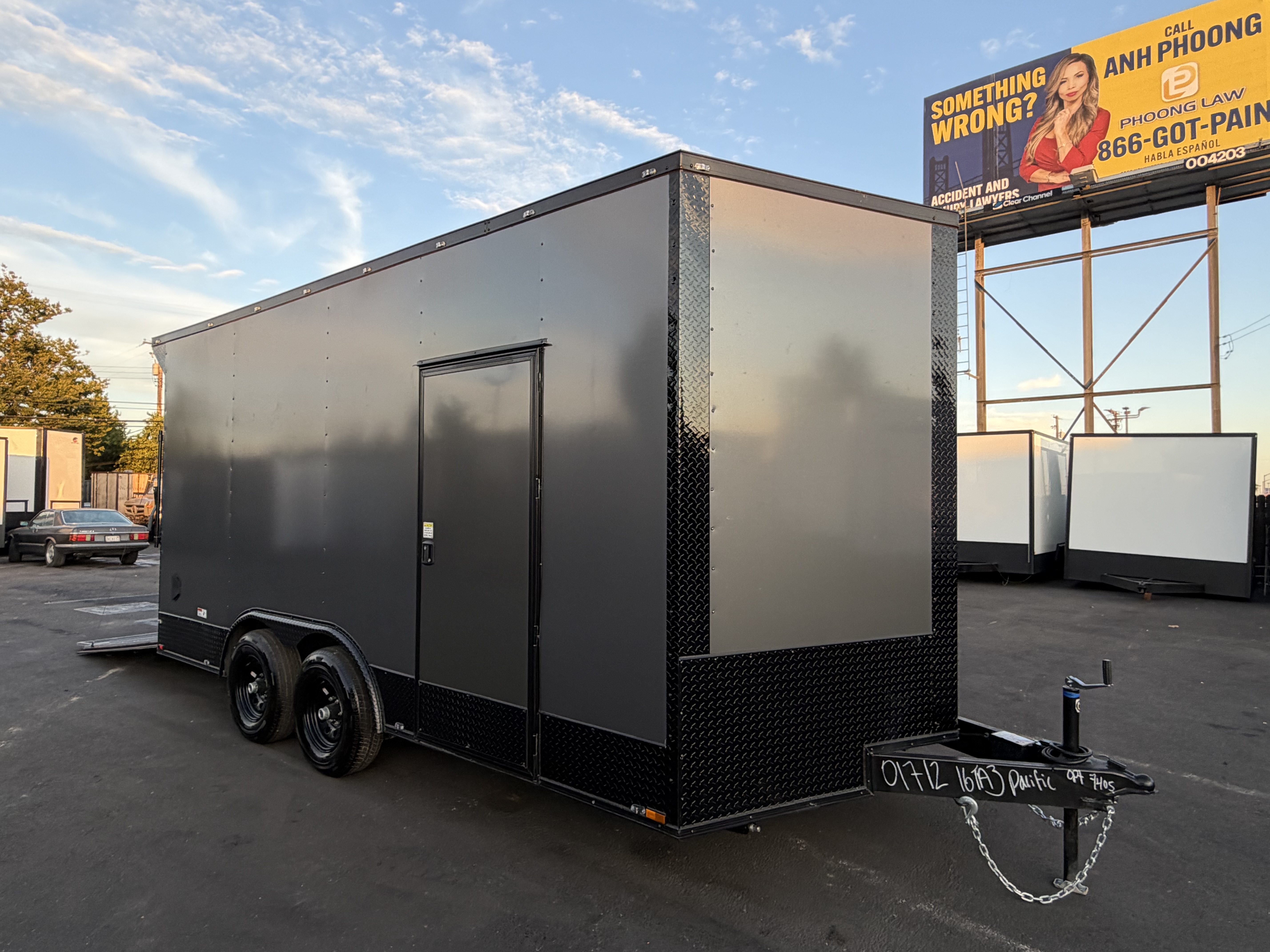 2026 8.5x16 TA 2026 Panther Cargo 8.5x16TA Charcoal — photo 1 of 12
