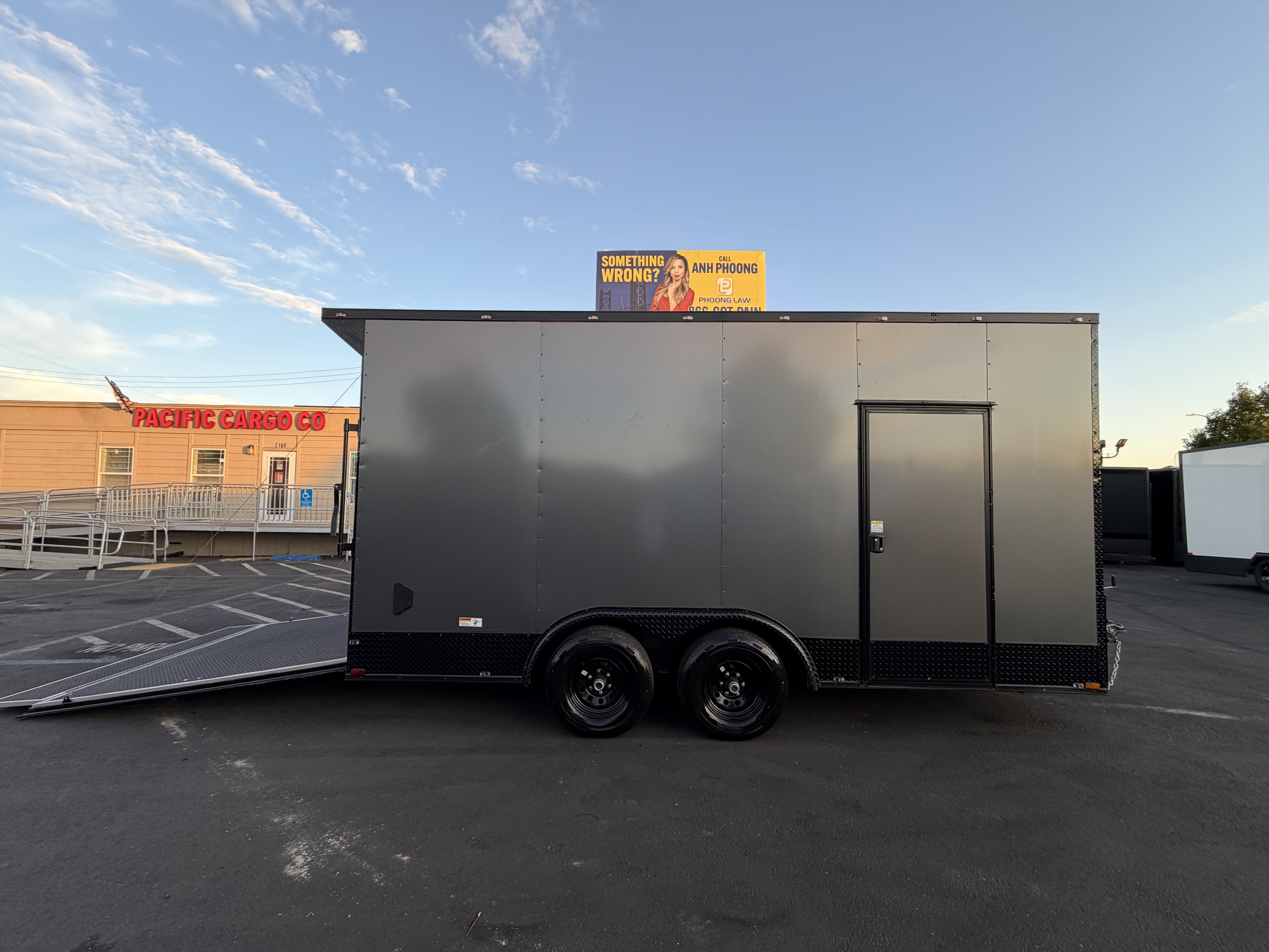 2026 8.5x16 TA 2026 Panther Cargo 8.5x16TA Charcoal — photo 4 of 12