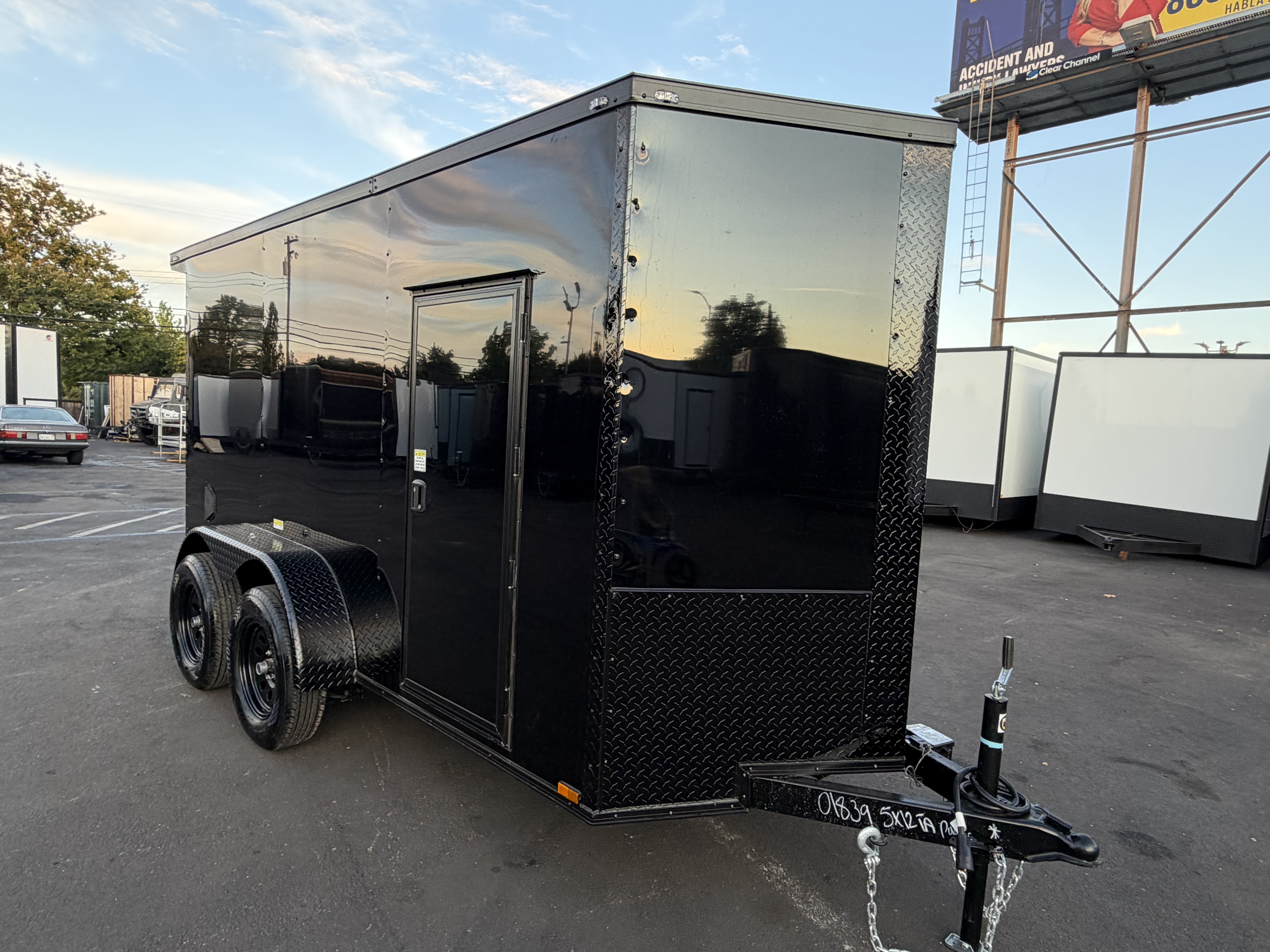 2026 5x12 TA 2026 Panther Cargo 5x12TA Black — photo 1 of 11