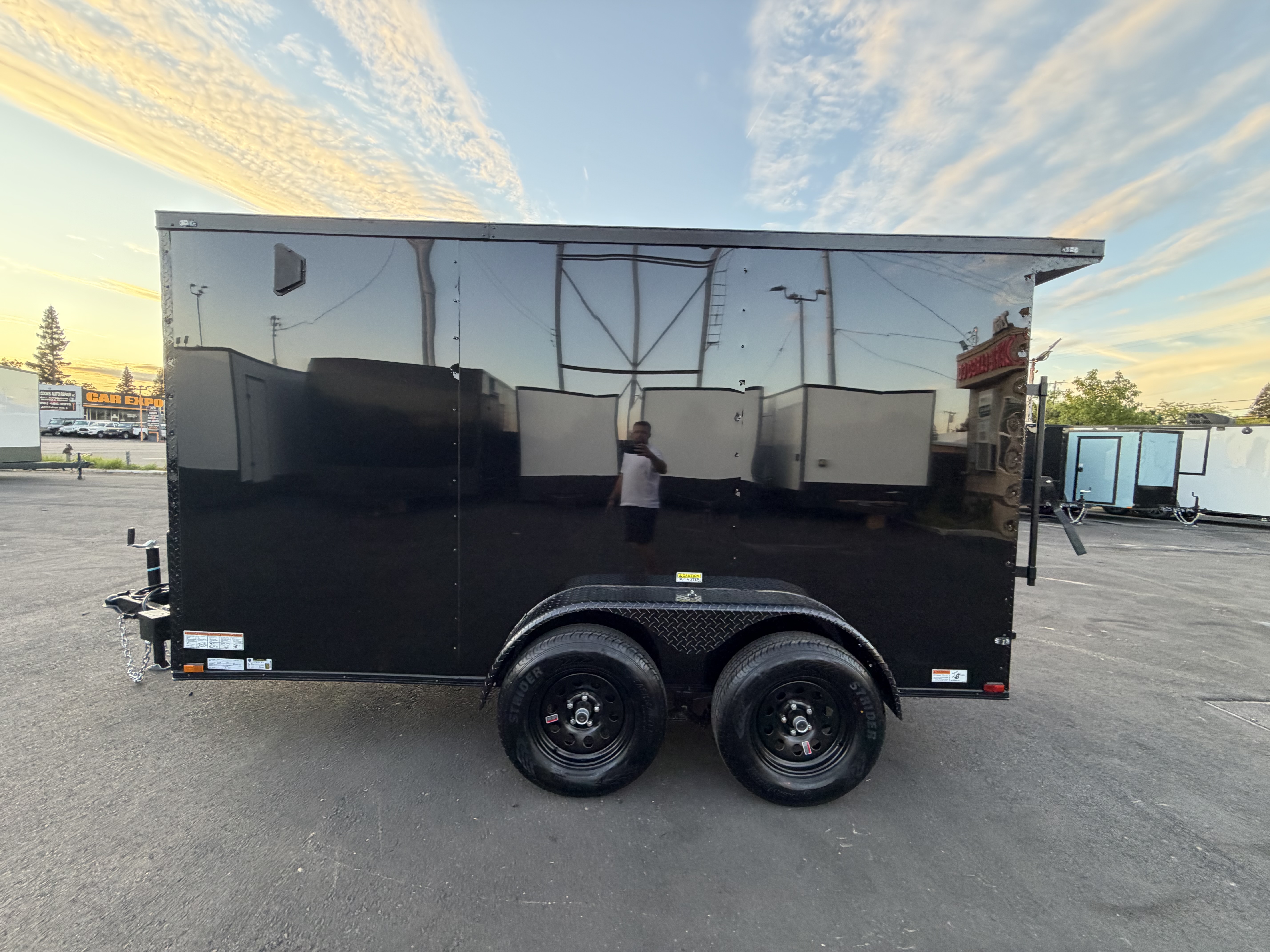 2026 5x12 TA 2026 Panther Cargo 5x12TA Black — photo 8 of 11