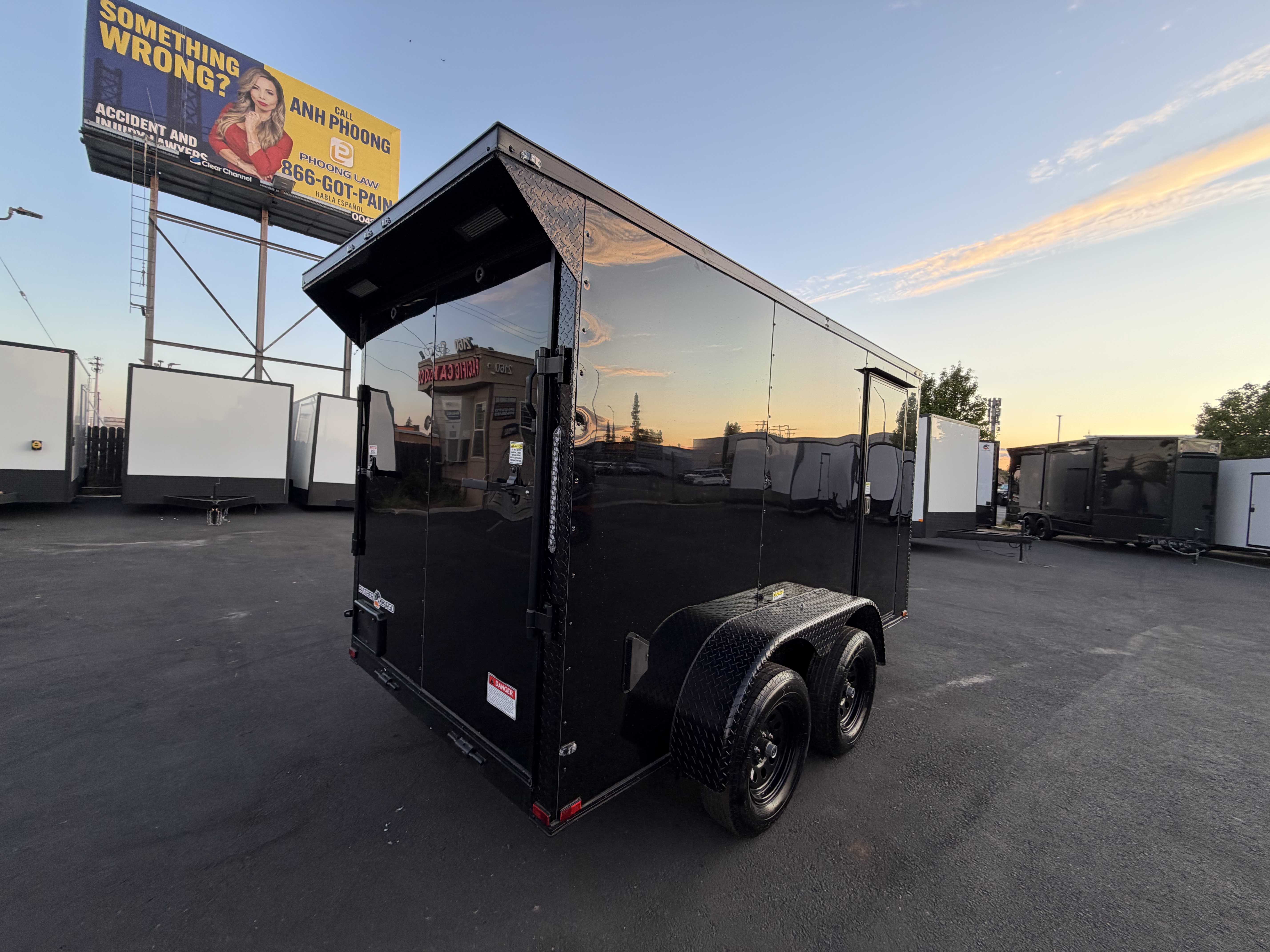 2026 6x12 TA 2026 Panther Cargo 6x12TA Black — photo 3 of 11