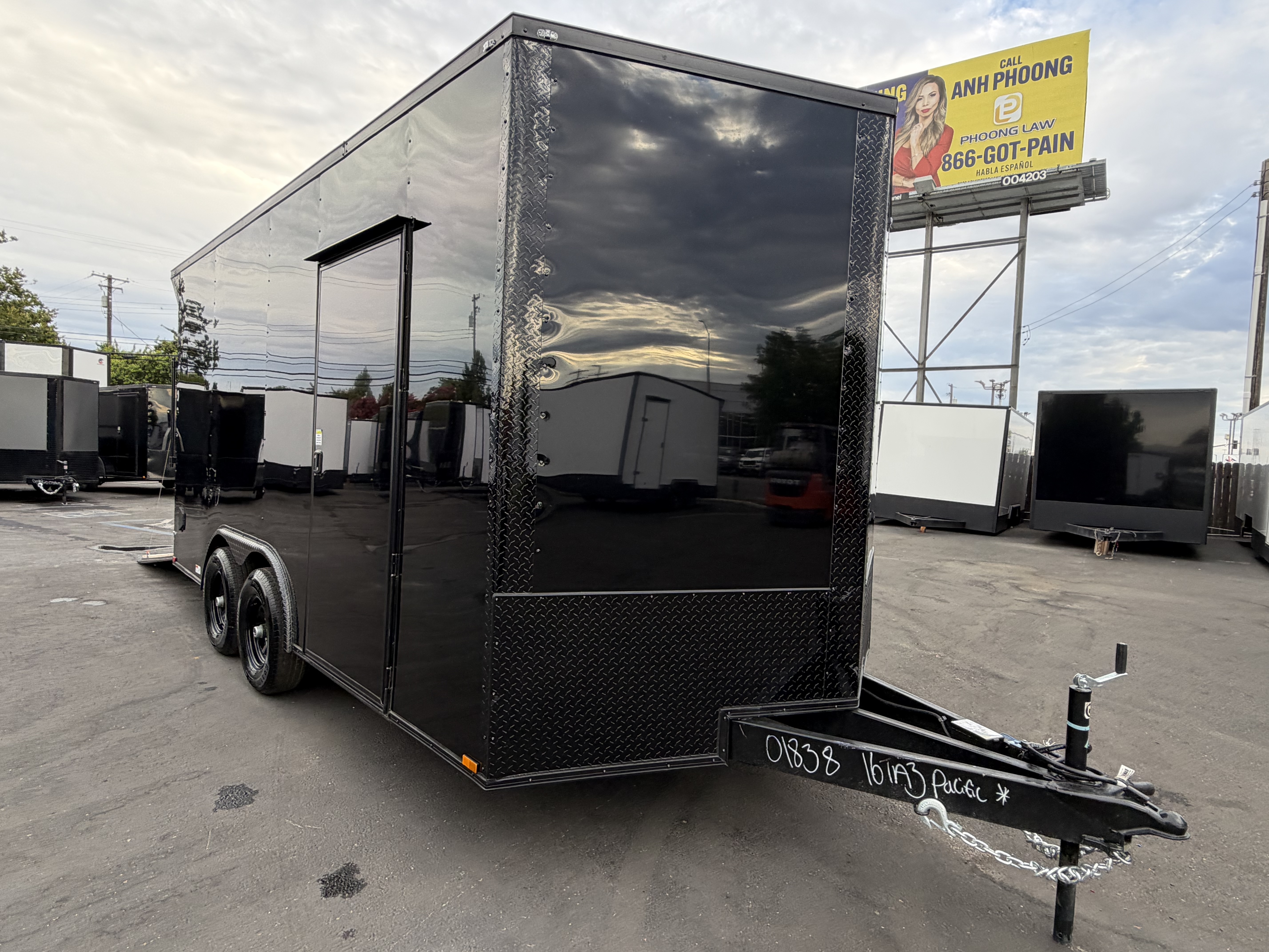 2026 8.5x16 TA 2026 Panther Cargo 8.5x16TA Black — photo 1 of 14