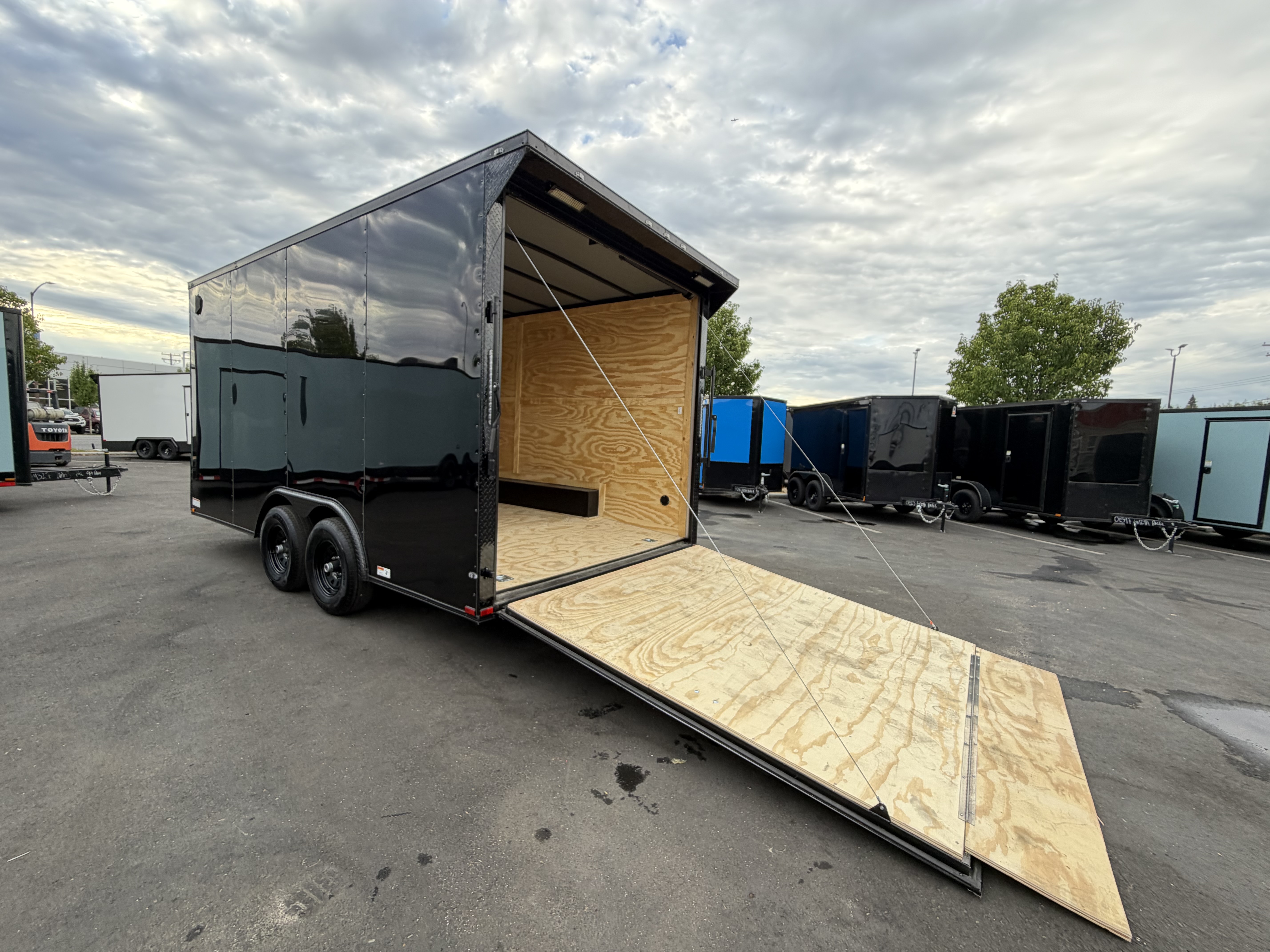 2026 8.5x16 TA 2026 Panther Cargo 8.5x16TA Black — photo 5 of 14
