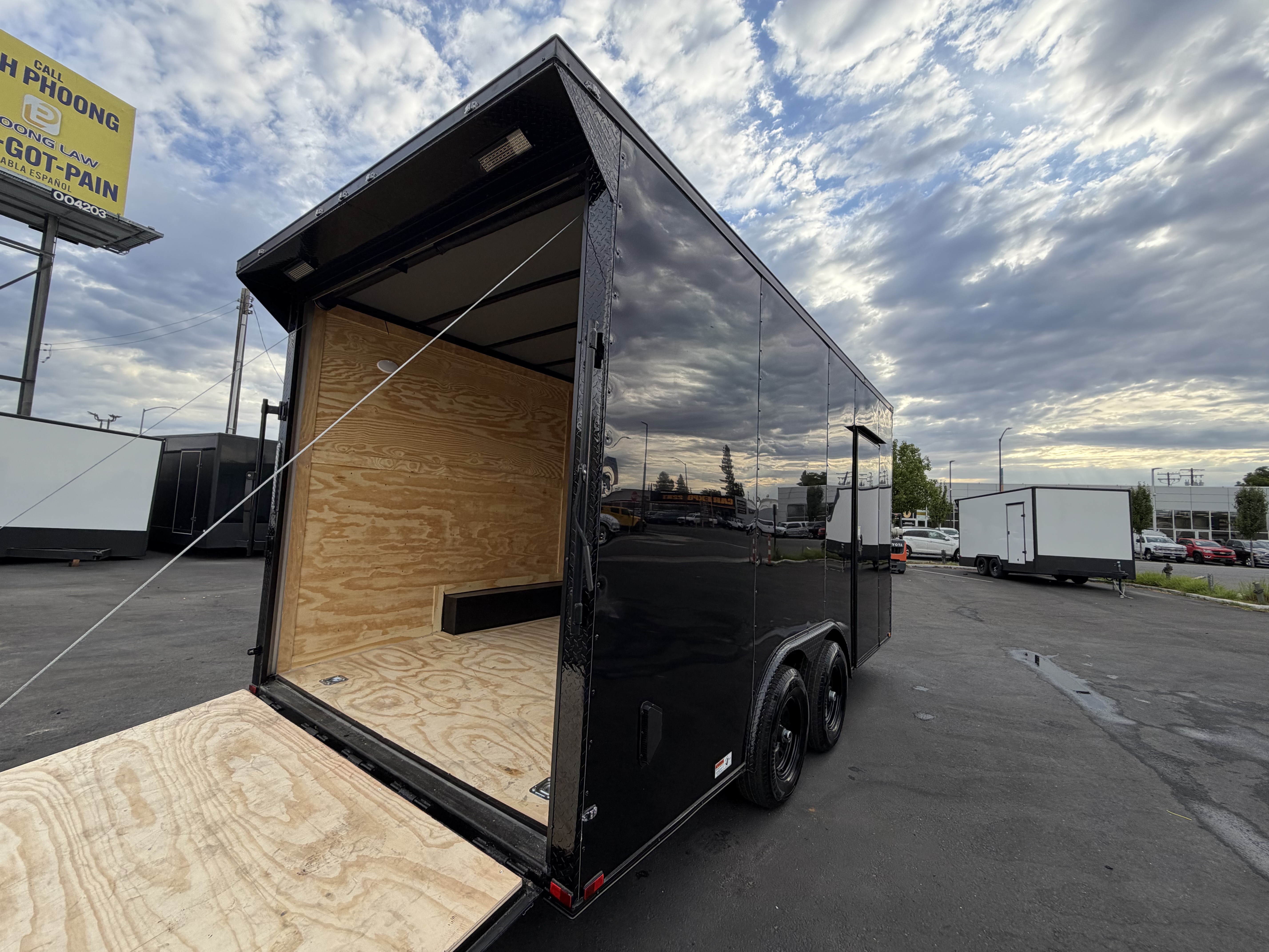 2026 8.5x16 TA 2026 Panther Cargo 8.5x16TA Black — photo 4 of 14