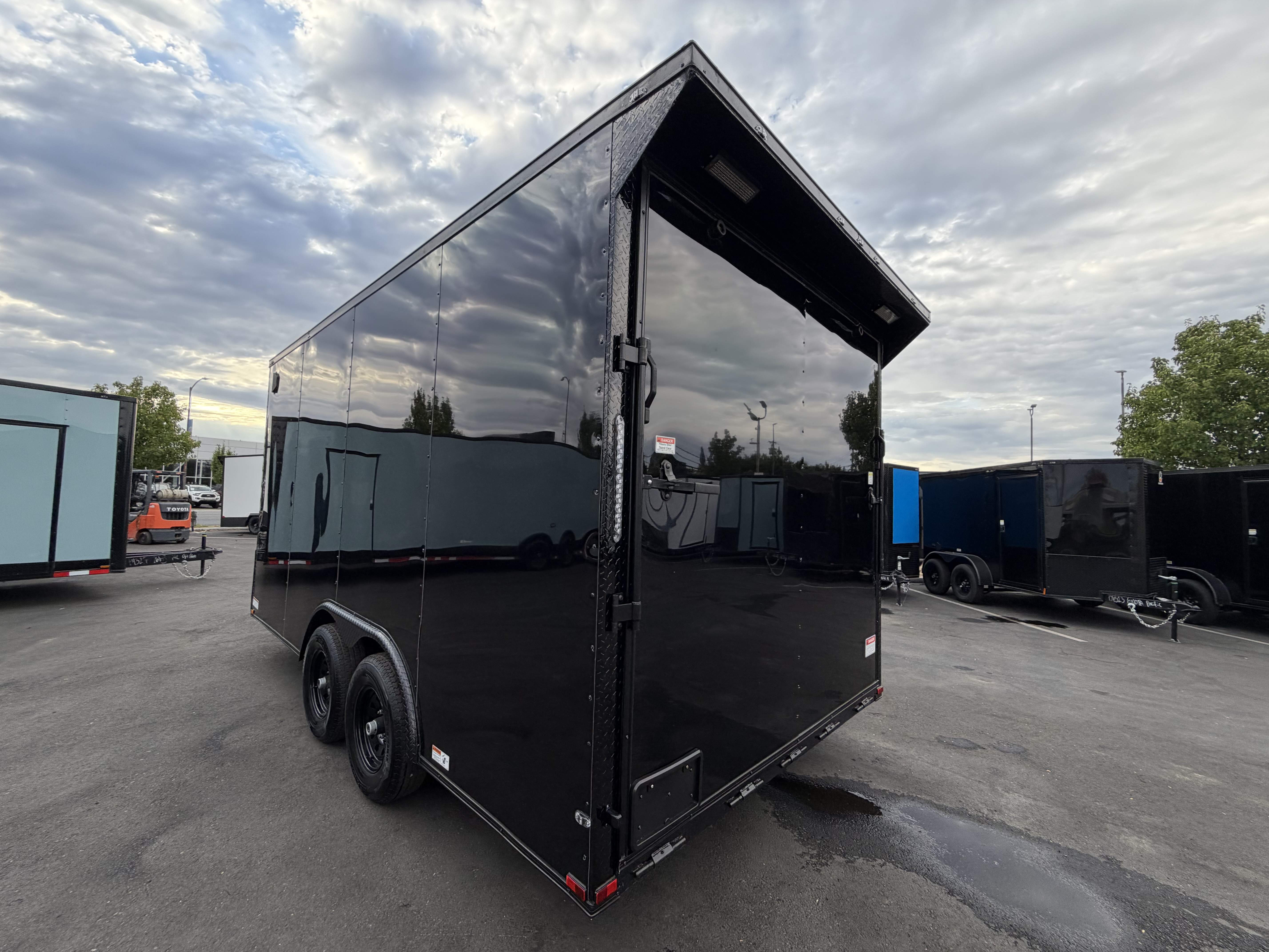 2026 8.5x16 TA 2026 Panther Cargo 8.5x16TA Black — photo 3 of 14