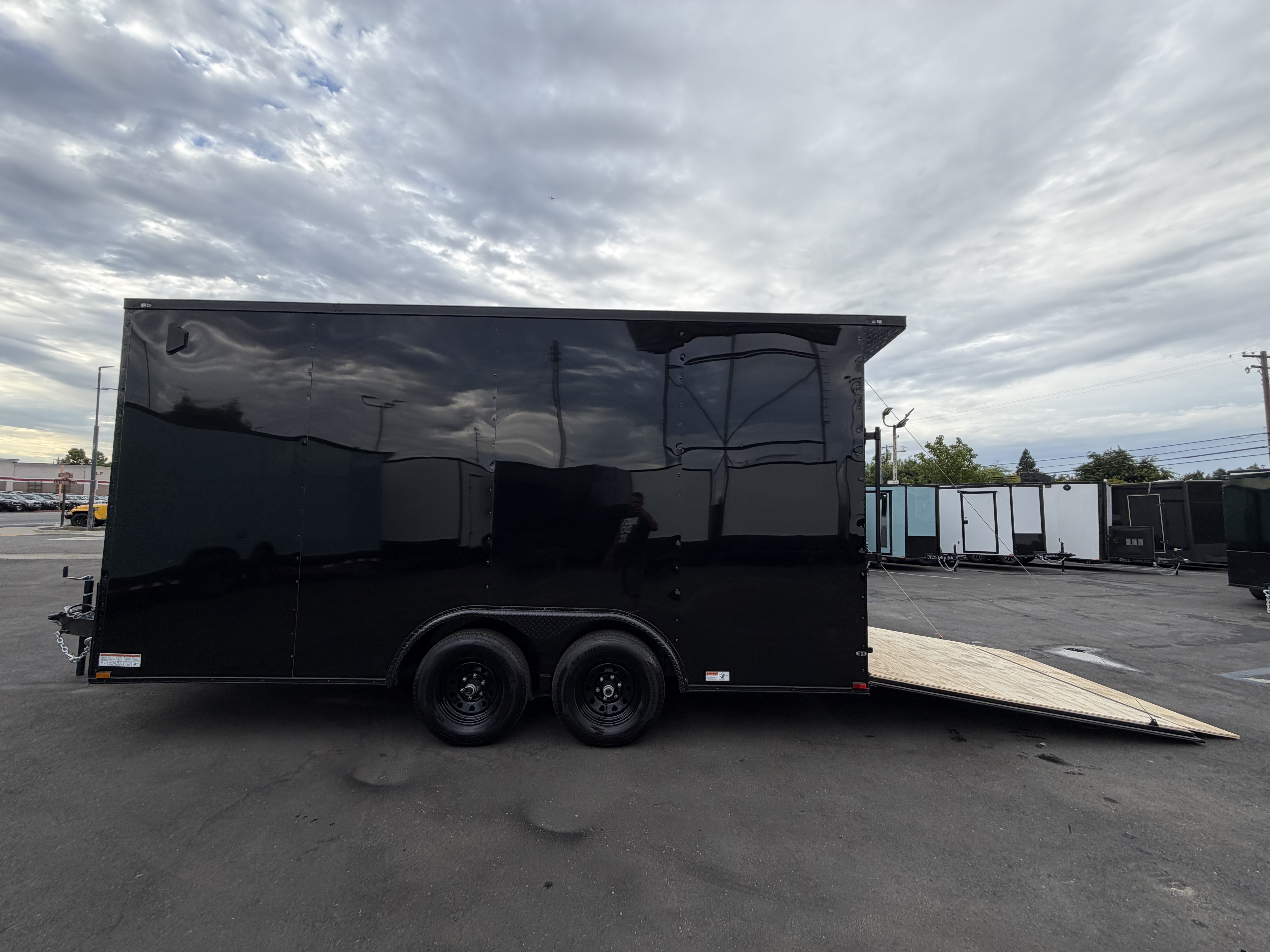 2026 8.5x16 TA 2026 Panther Cargo 8.5x16TA Black — photo 7 of 14