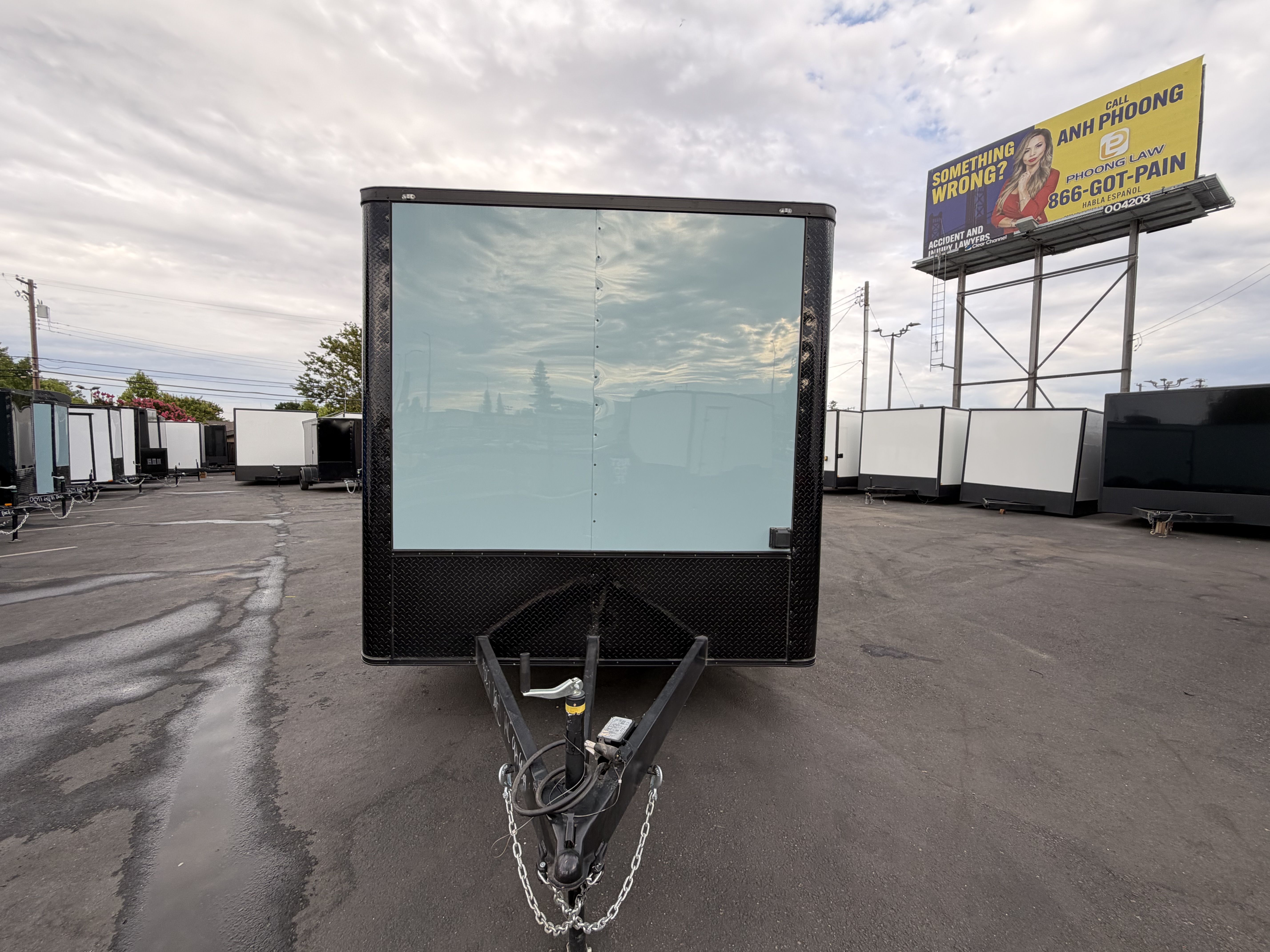 2026 8.5x26 TA 2026 Panther Cargo 8.5x26TA Race Trailer Polar gray — photo 10 of 18