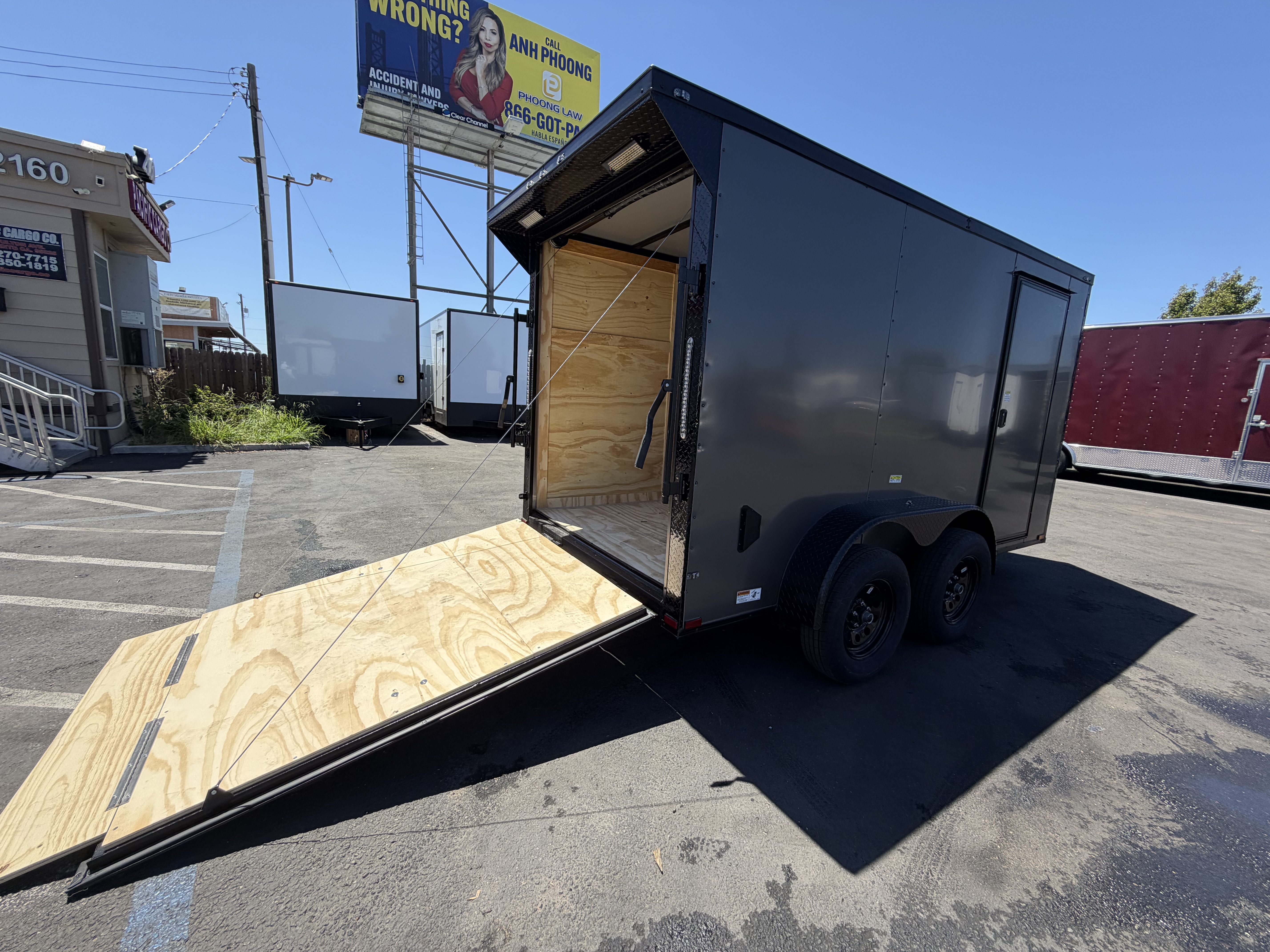 2027 6x12 TA 2027 Panther Cargo 6x12TA Charcoal — photo 10 of 11