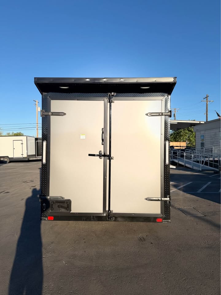 2026 7x14 TA 2026 Concession Enclosed Trailer 7x14TA White — photo 7 of 12