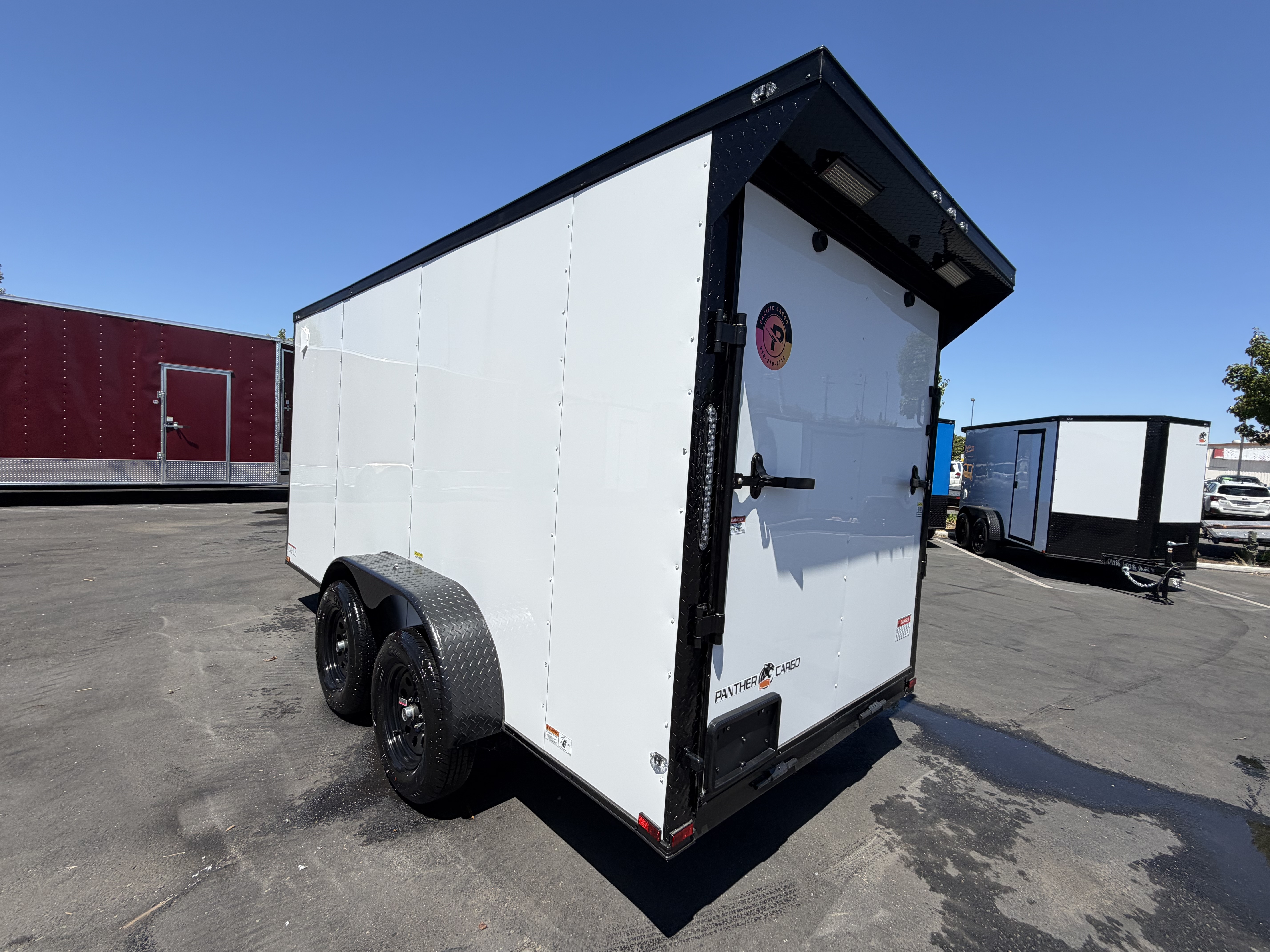 2027 6x14 TA 2027 Panther Cargo 6x14TA White — photo 6 of 11