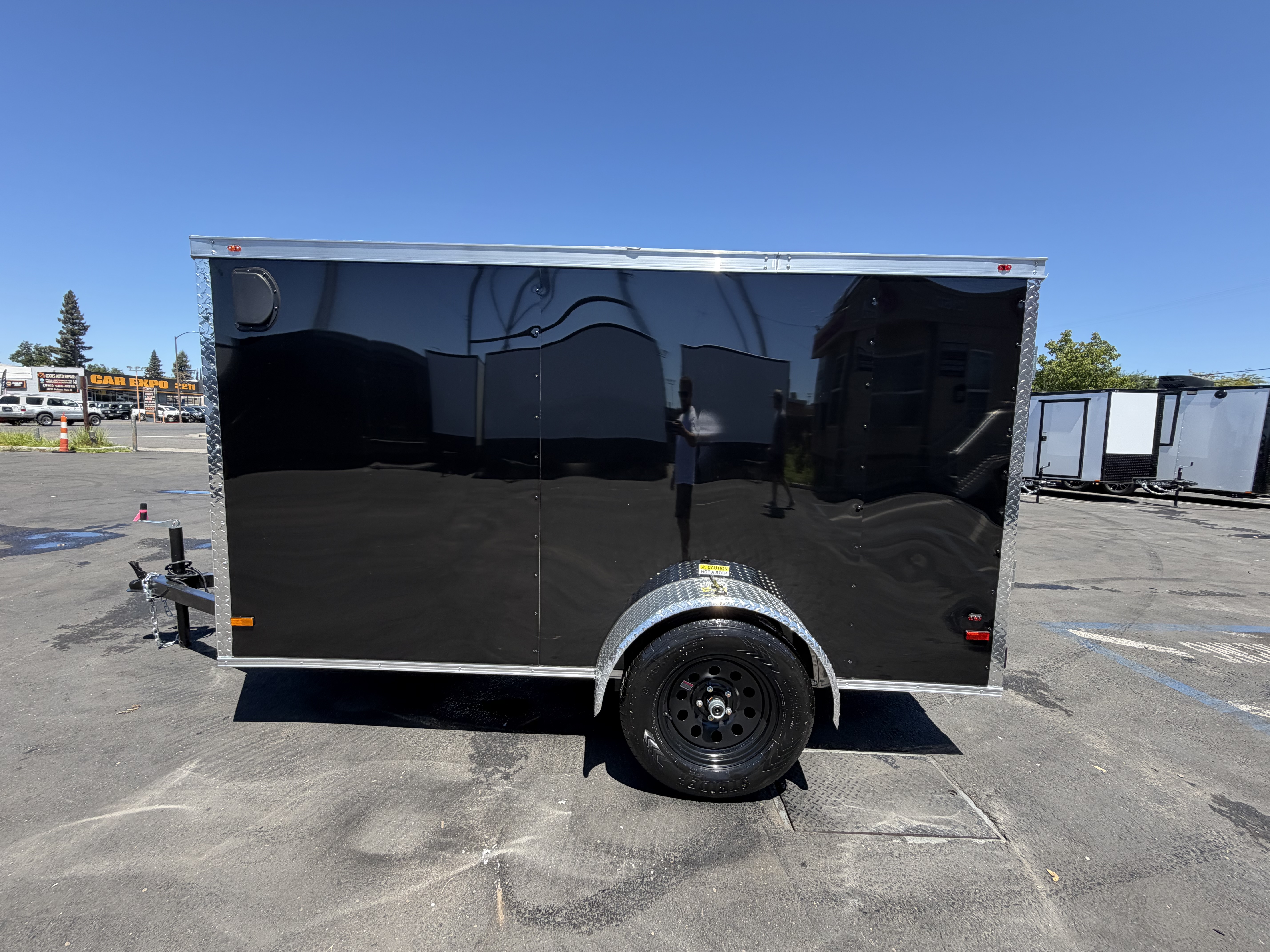 2027 5x10 SA 2027 Panther Cargo 5x10SA Black — photo 5 of 11