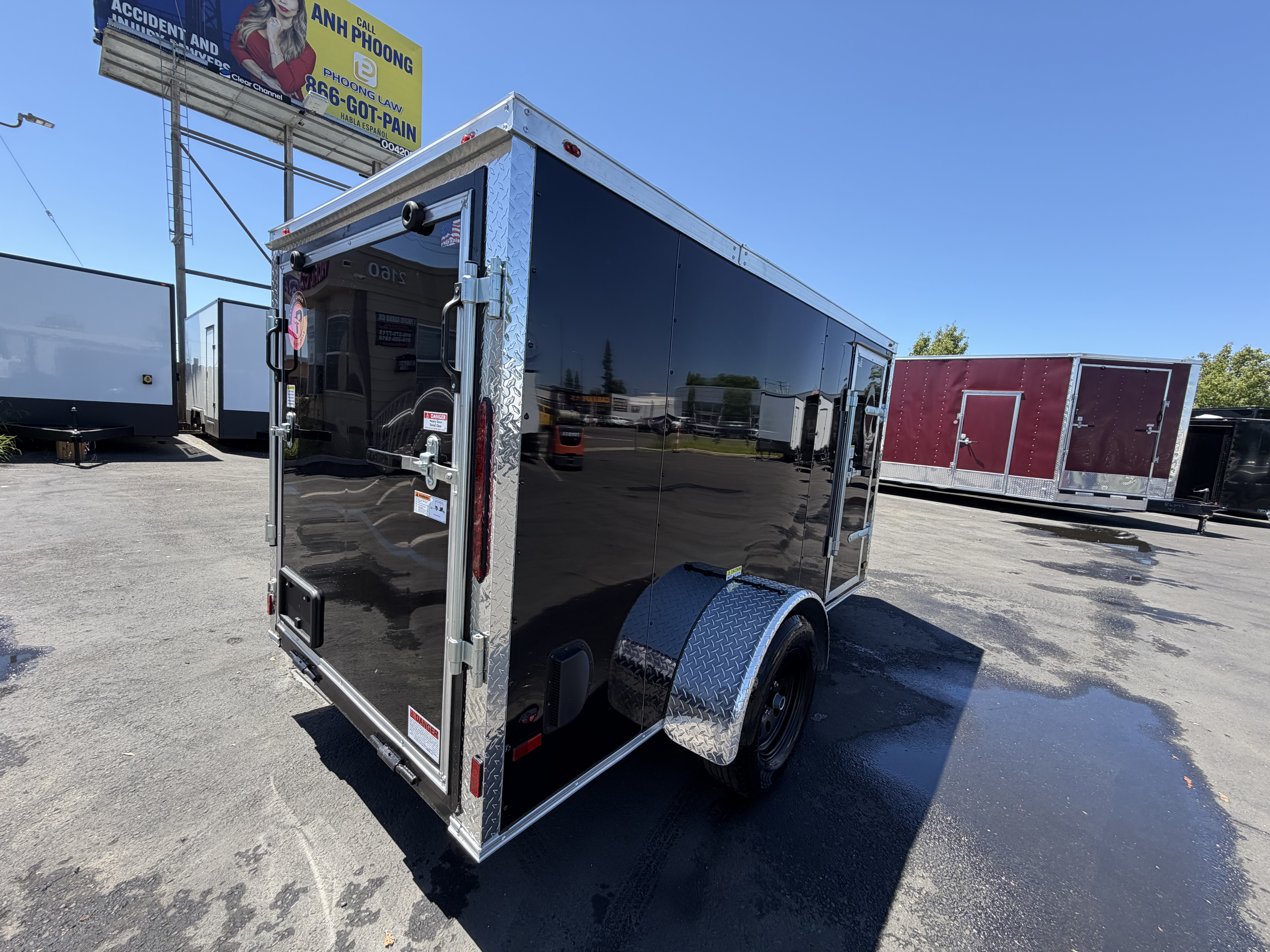 2027 5x10 SA 2027 Panther Cargo 5x10SA Black — photo 3 of 11