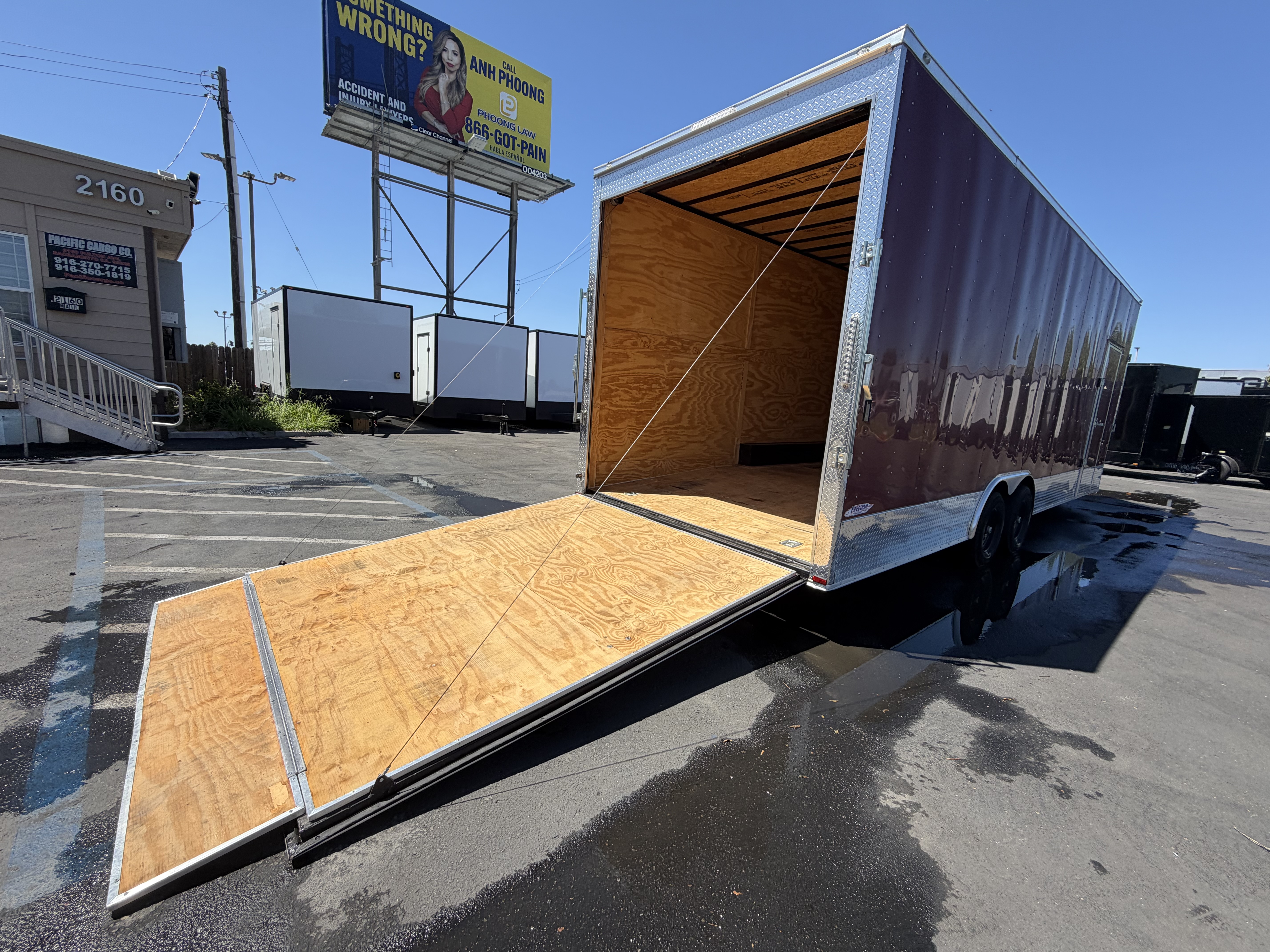2025 8.5x26 TA 2025 Freedom 8.5x26TA Burgundy — photo 4 of 15