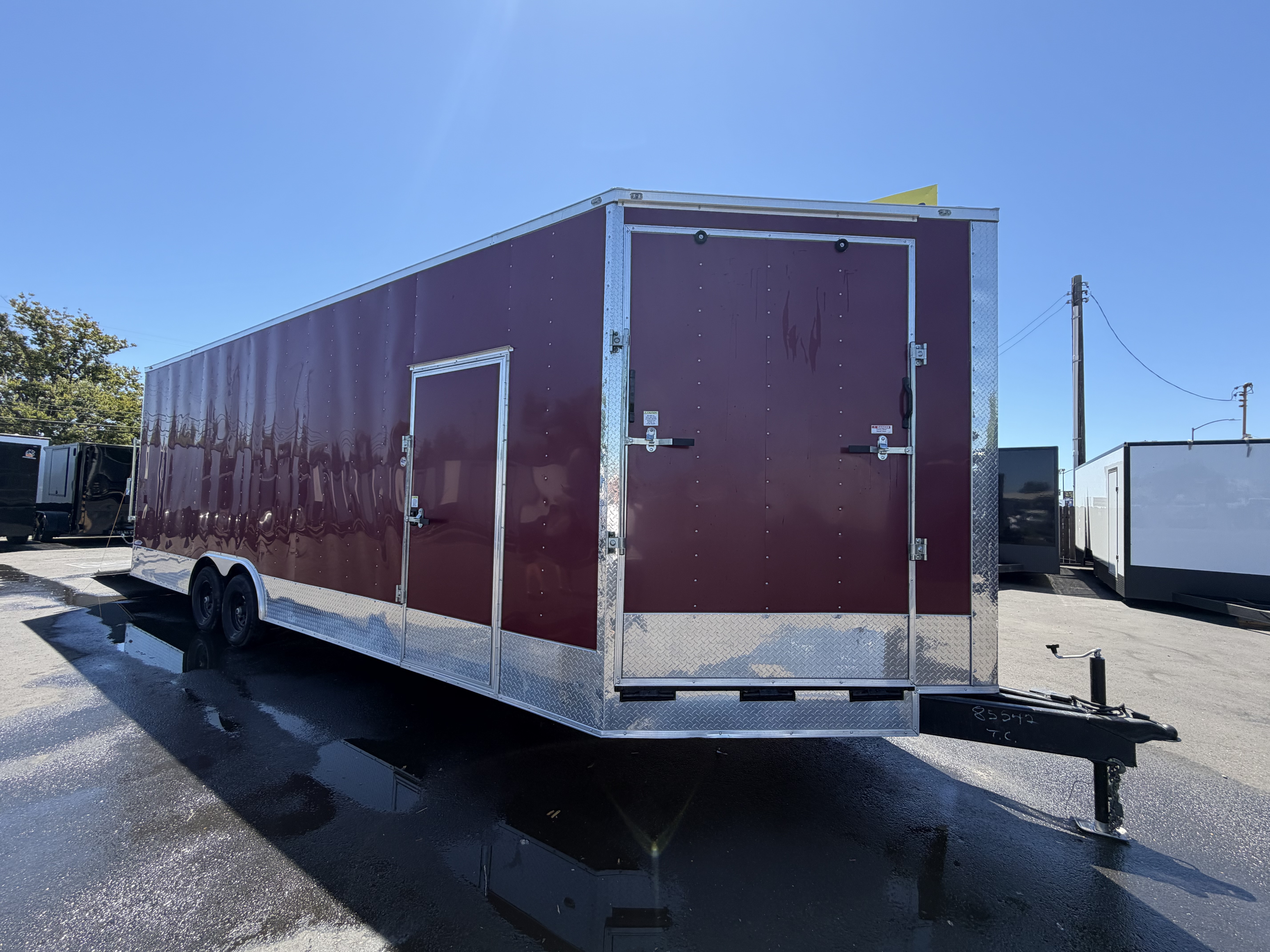 2025 8.5x26 TA 2025 Freedom 8.5x26TA Burgundy — photo 3 of 15