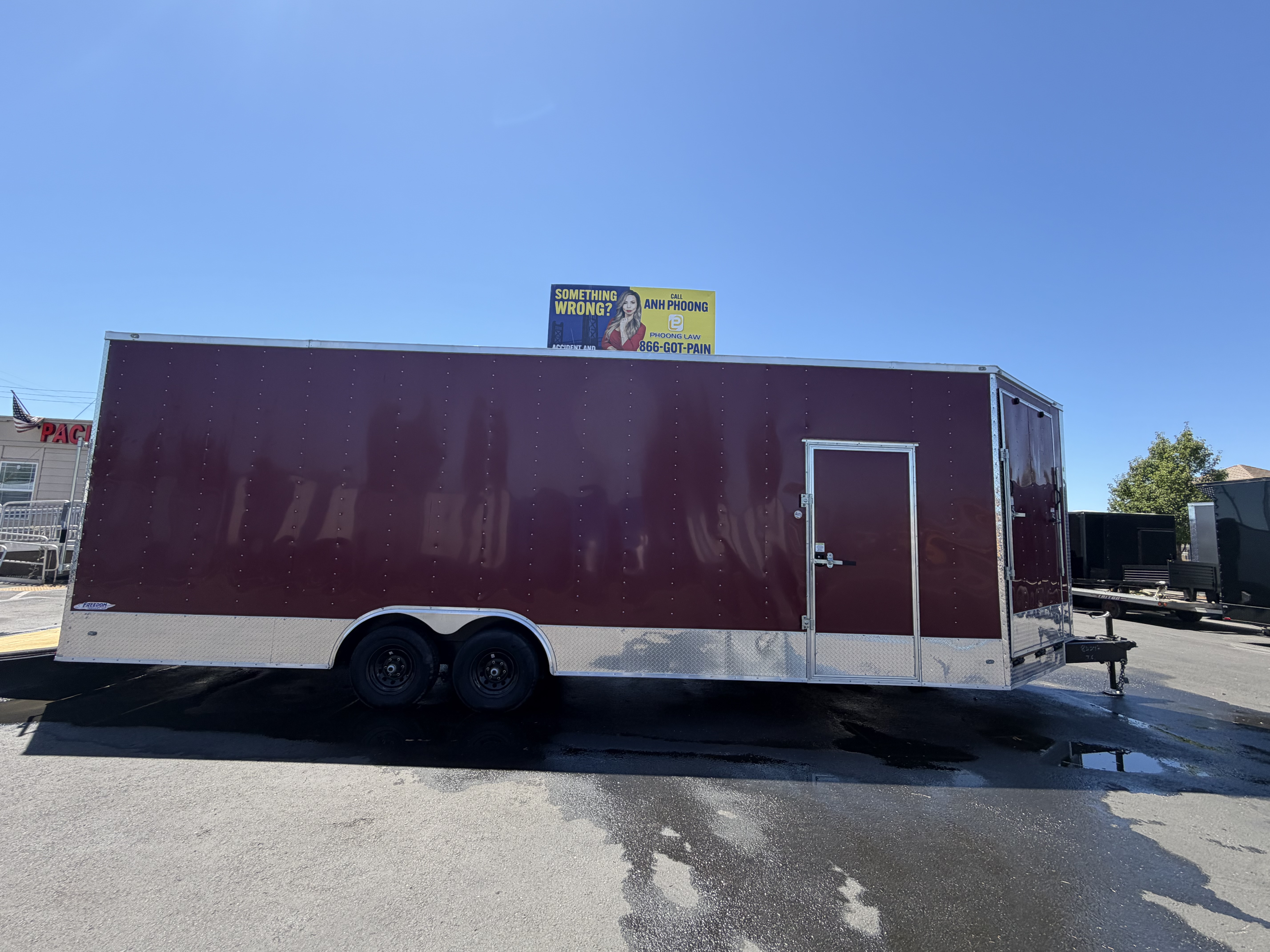 2025 8.5x26 TA 2025 Freedom 8.5x26TA Burgundy — photo 2 of 15