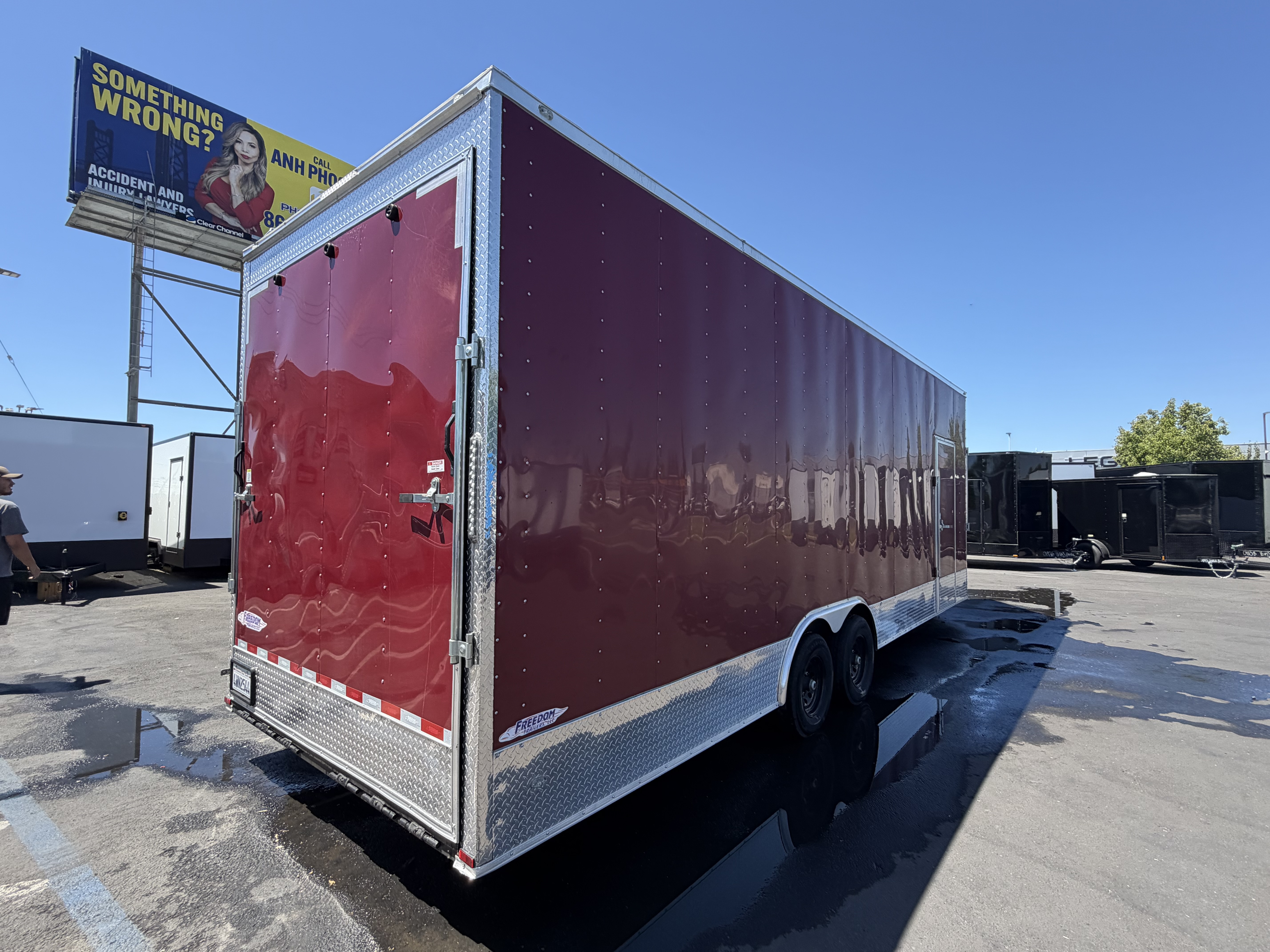 2025 8.5x26 TA 2025 Freedom 8.5x26TA Burgundy — photo 8 of 15