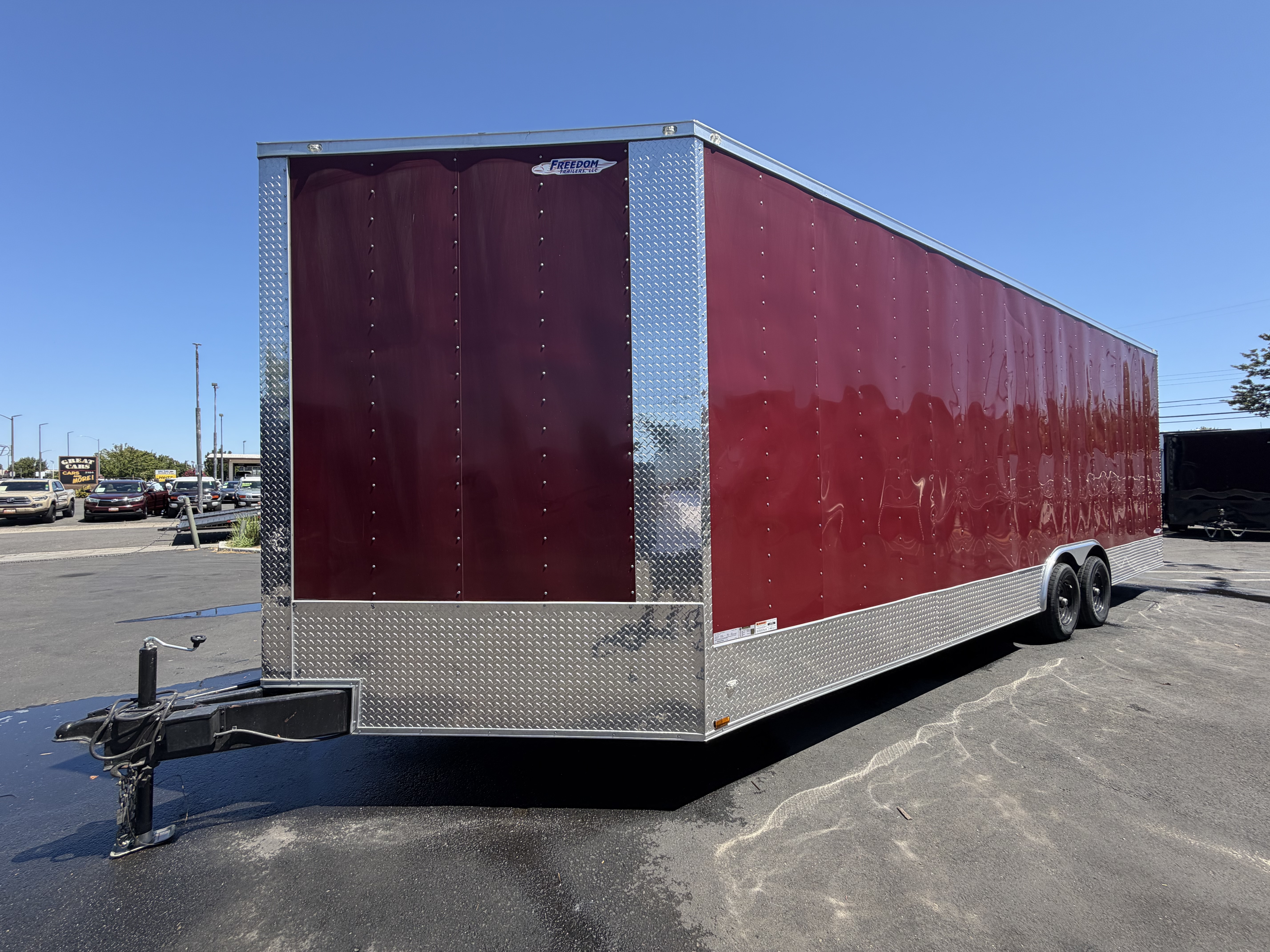 2025 8.5x26 TA 2025 Freedom 8.5x26TA Burgundy — photo 5 of 15