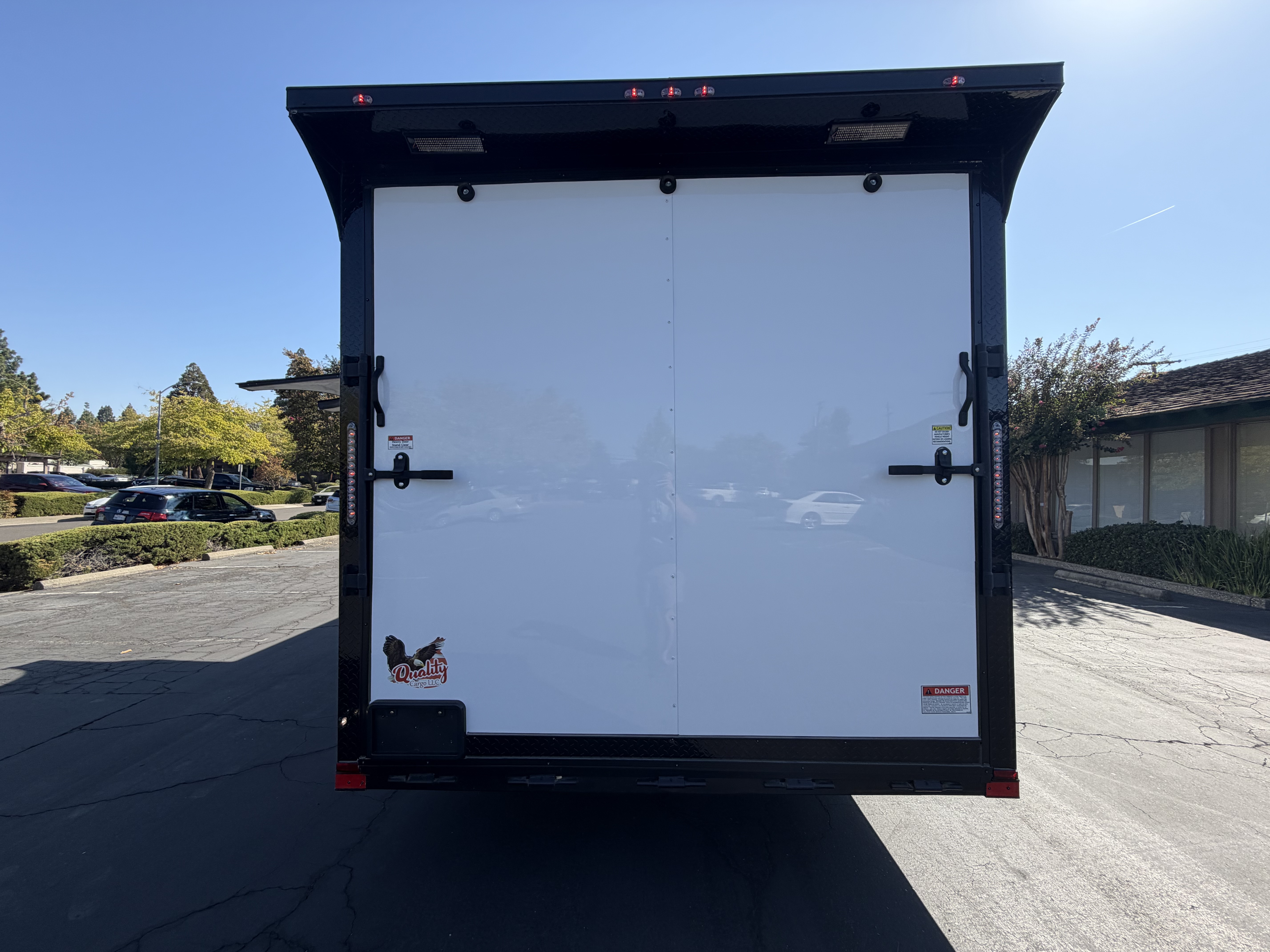 2027 8.5x28 TA 2027 Panther Cargo 8.5x28TA Gullwing Side Door White — photo 6 of 15