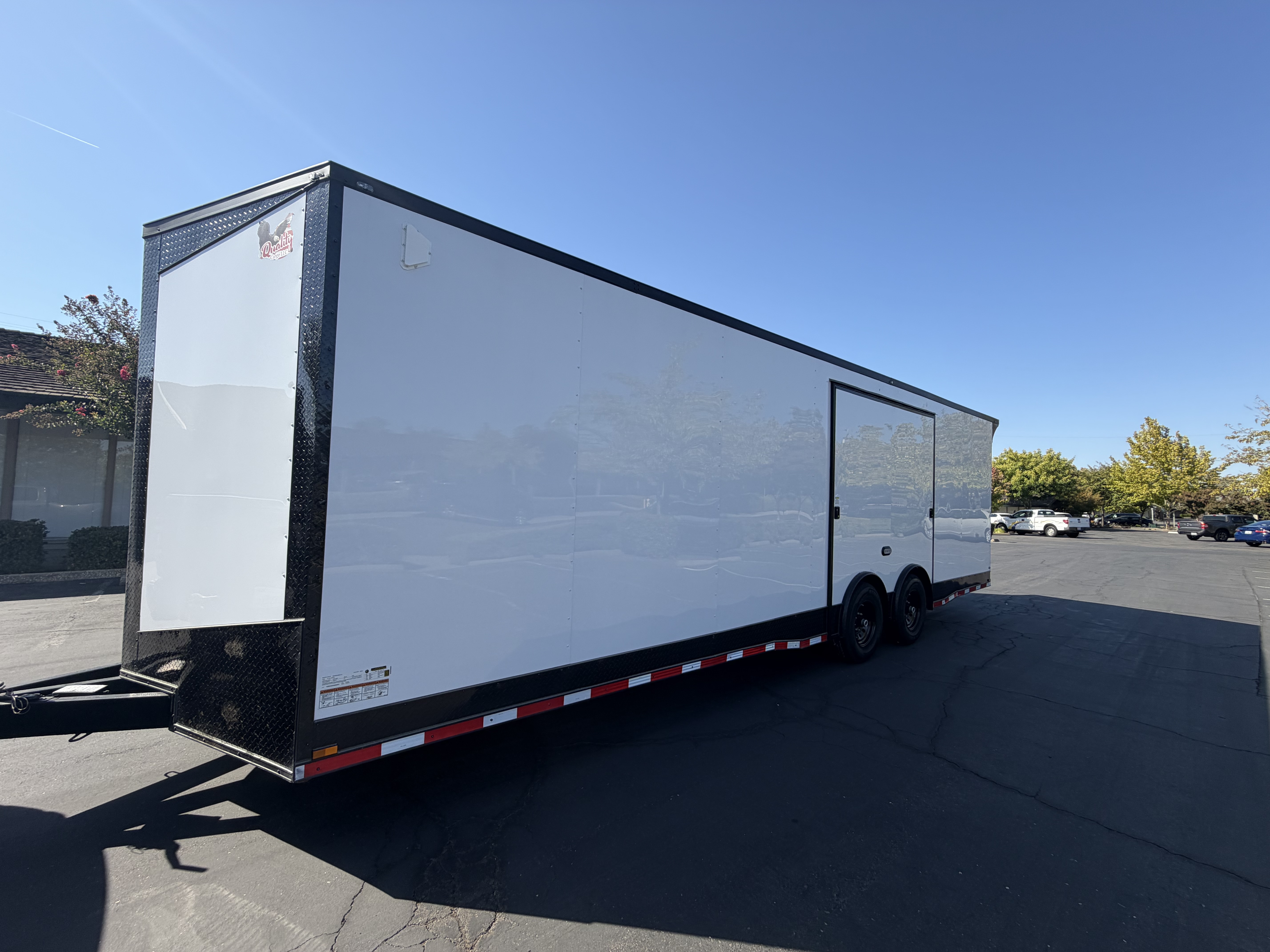 2027 8.5x28 TA 2027 Panther Cargo 8.5x28TA Gullwing Side Door White — photo 5 of 15