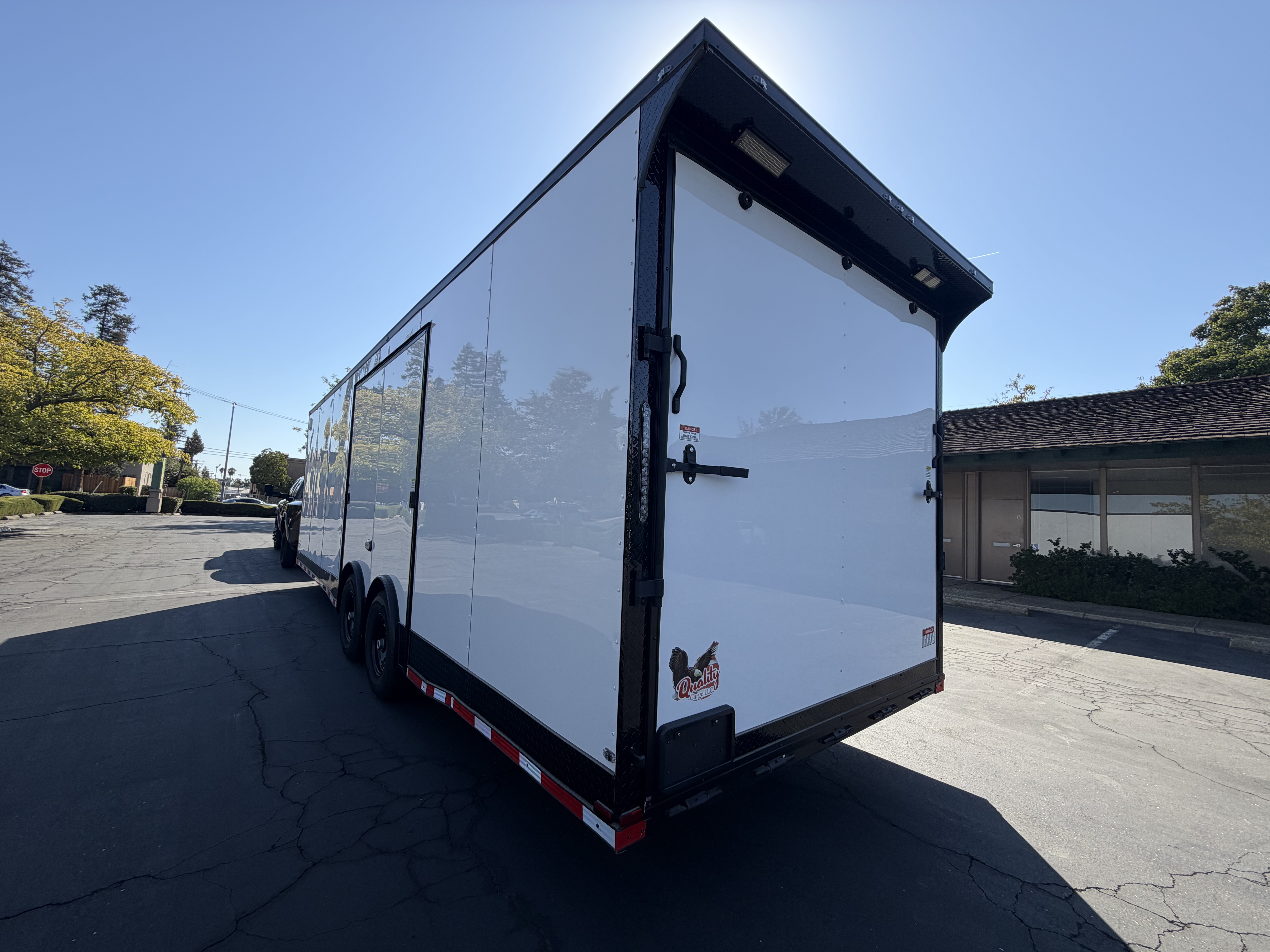 2027 8.5x28 TA 2027 Panther Cargo 8.5x28TA Gullwing Side Door White — photo 4 of 15